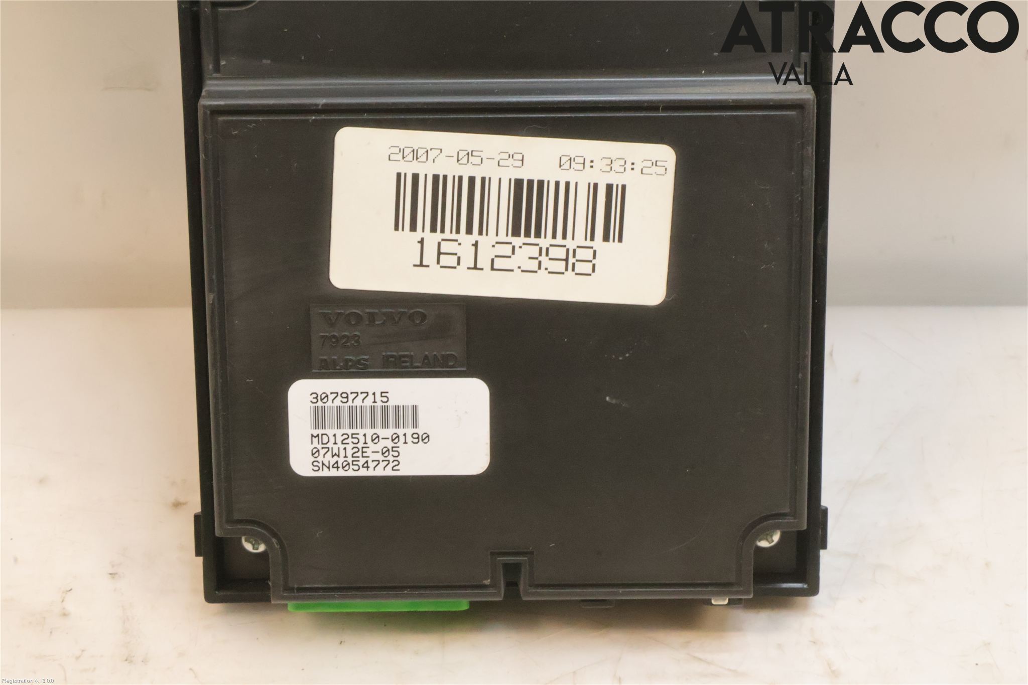 Volvo S80 07-13 Kontrolldisplay