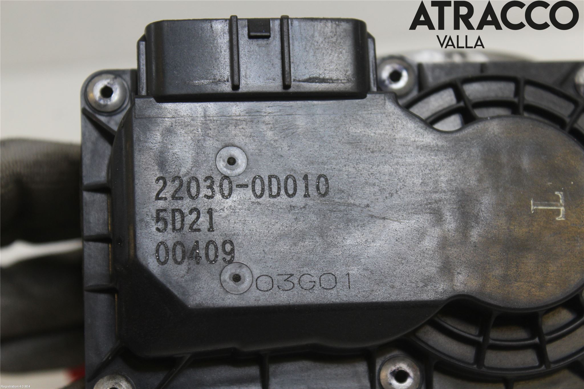 Toyota COROLLA VERSO 04-07 Injspjällhus