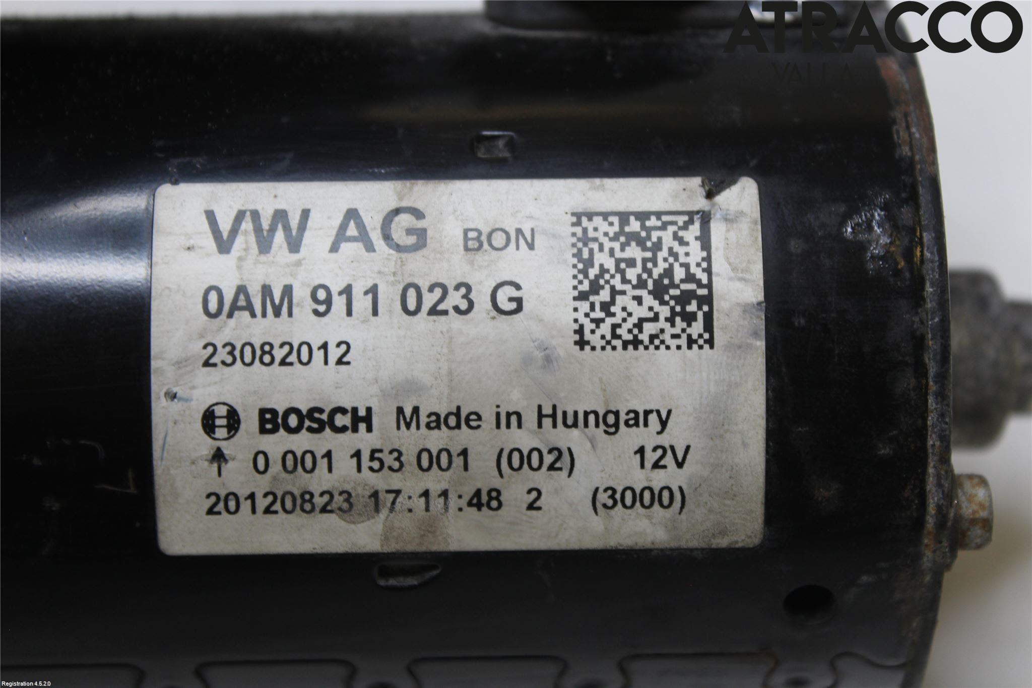 Volkswagen VW GOLF VI 09-13 Startmotor Diesel