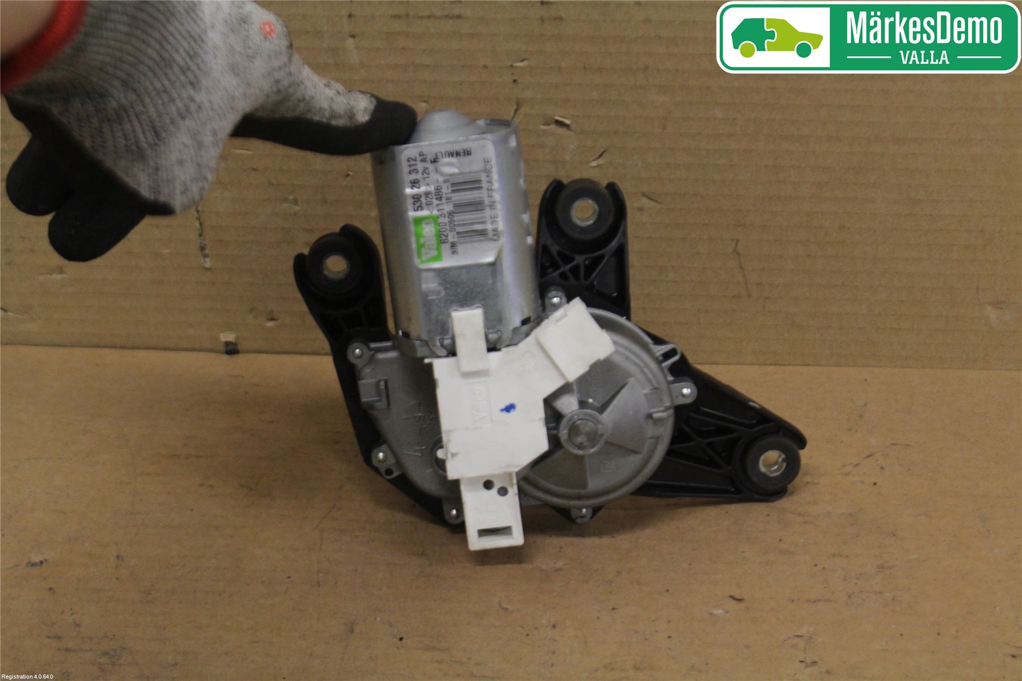 Renault CLIO III  09-12 Torkarmotor Baklucka