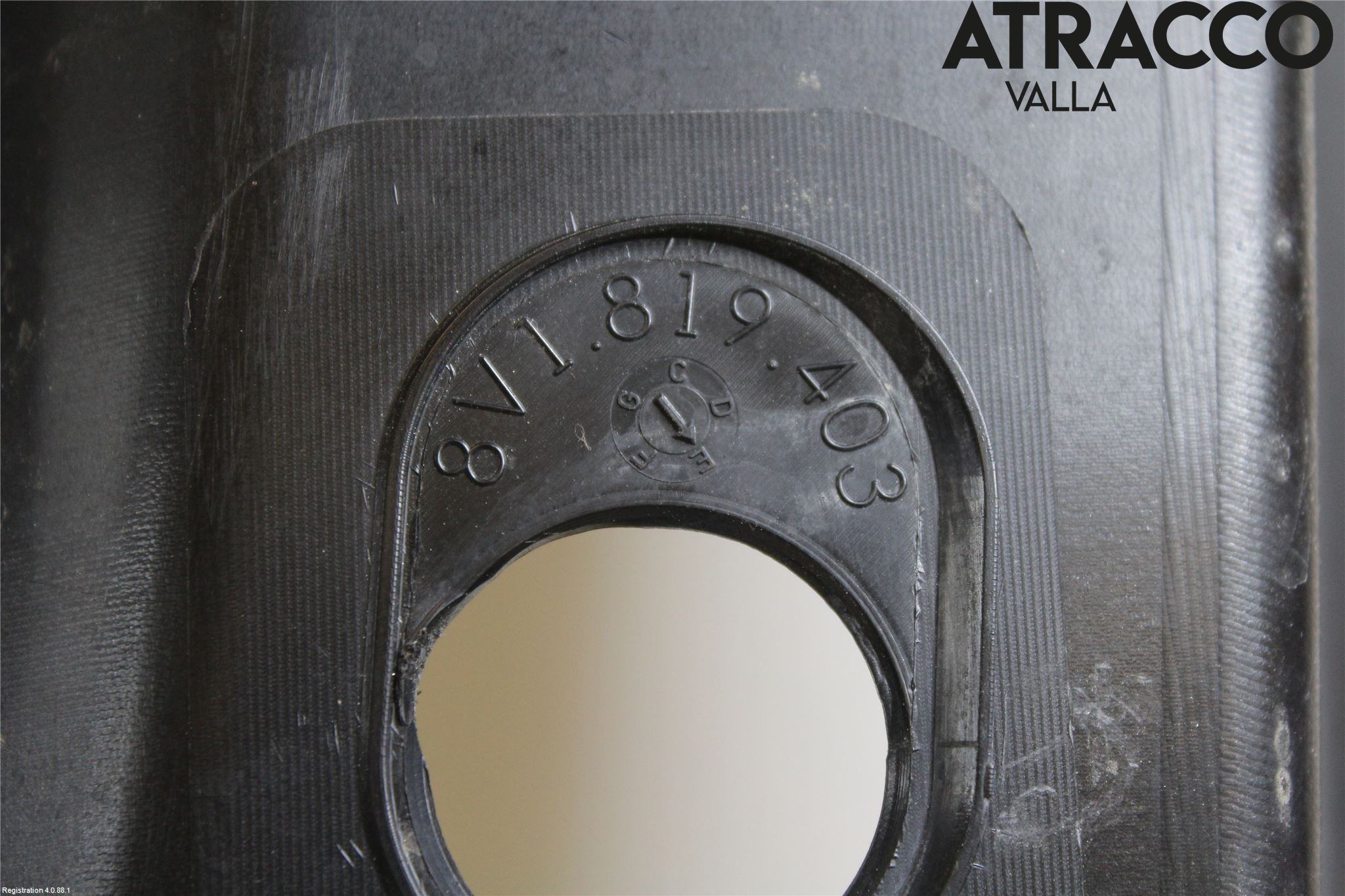 Audi A3/S3 8V 13-20 Torpedplåt-Torpedplast