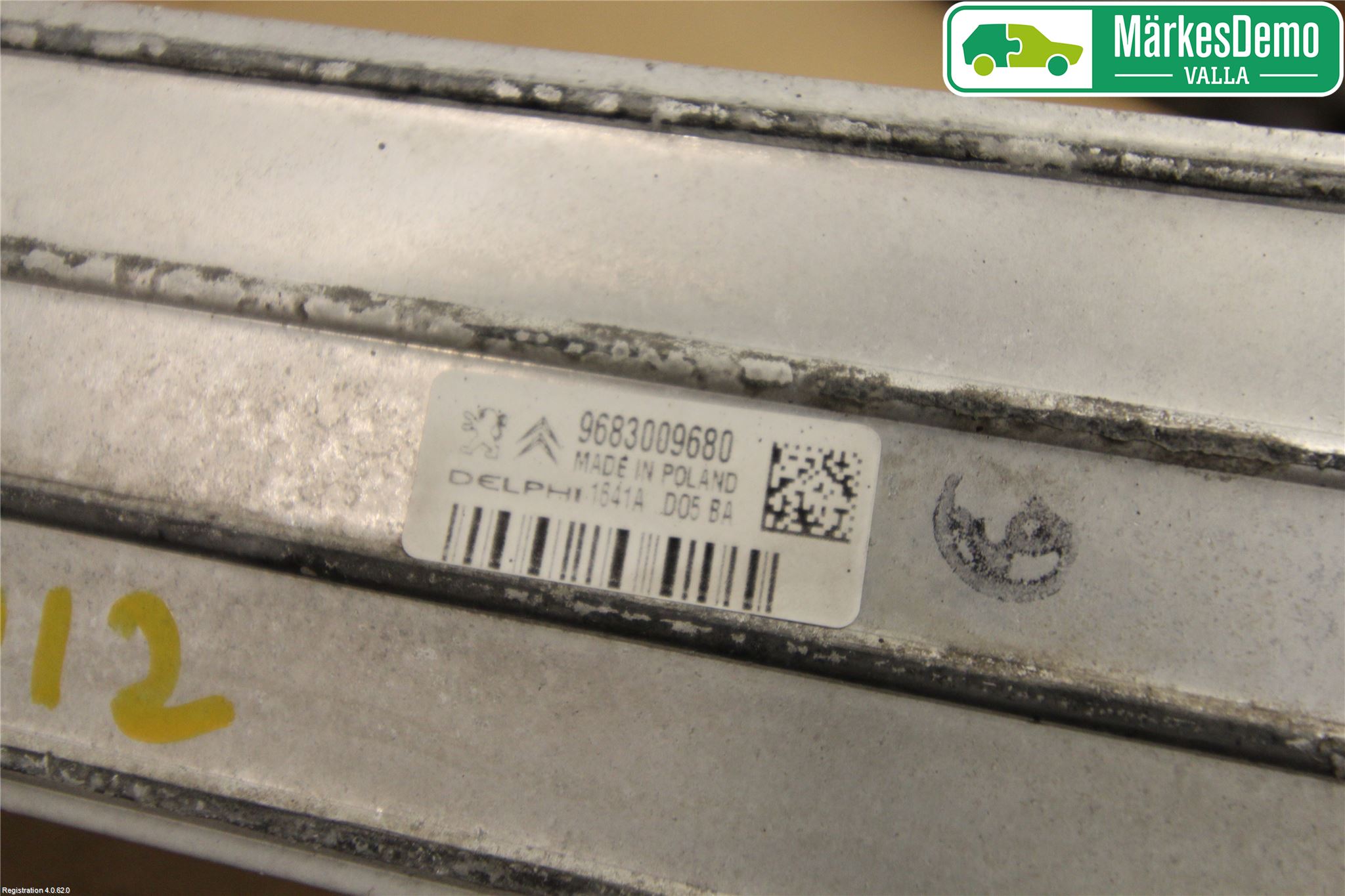 Citroen C5 08-17 Laddluft-Intercooler Kyl