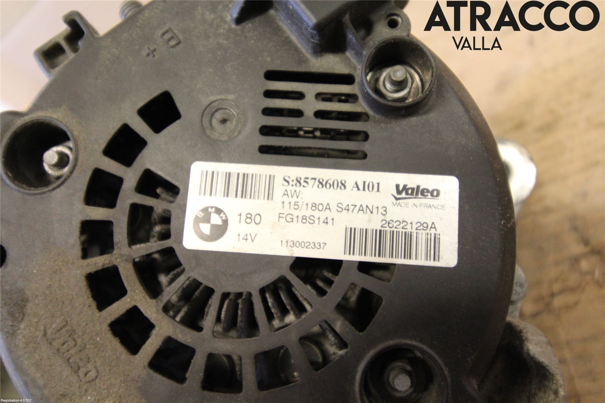 BMW 3 GT F34 13-19 Generator