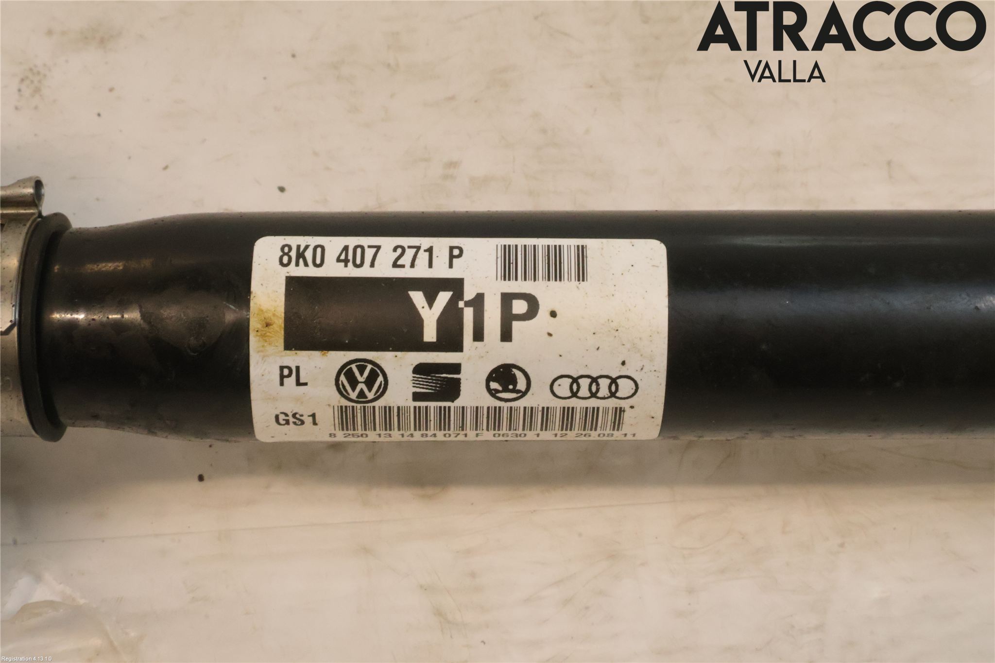 Audi A5 07-16 Drivaxel Bak Höger