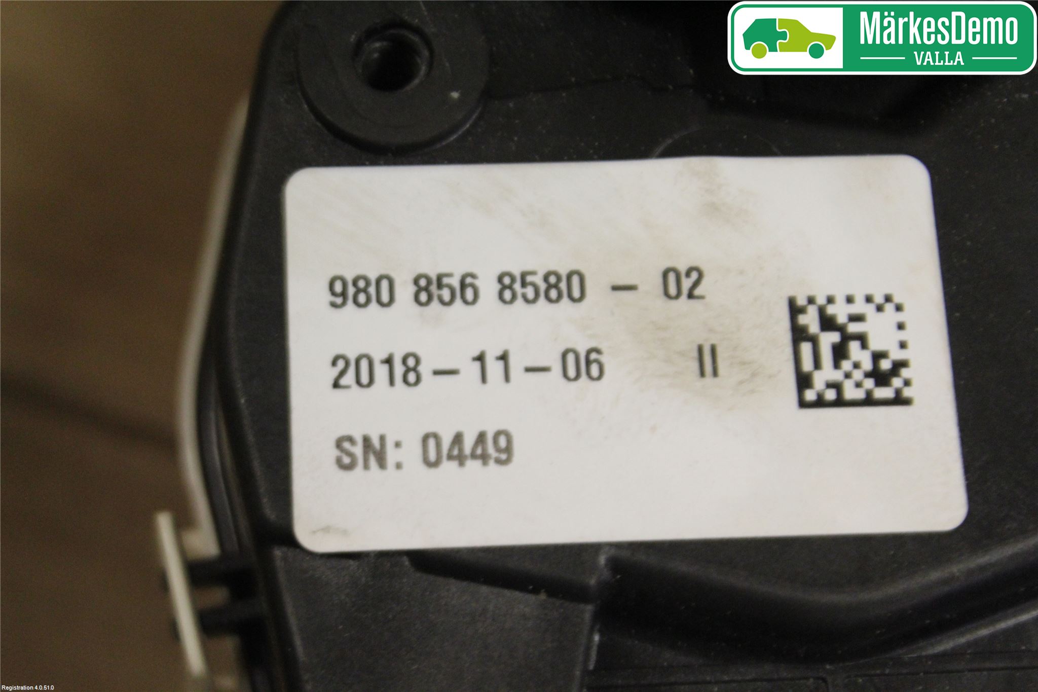 Citroen JUMPY/E-JUMPY 16- Låskista-Dörrlås