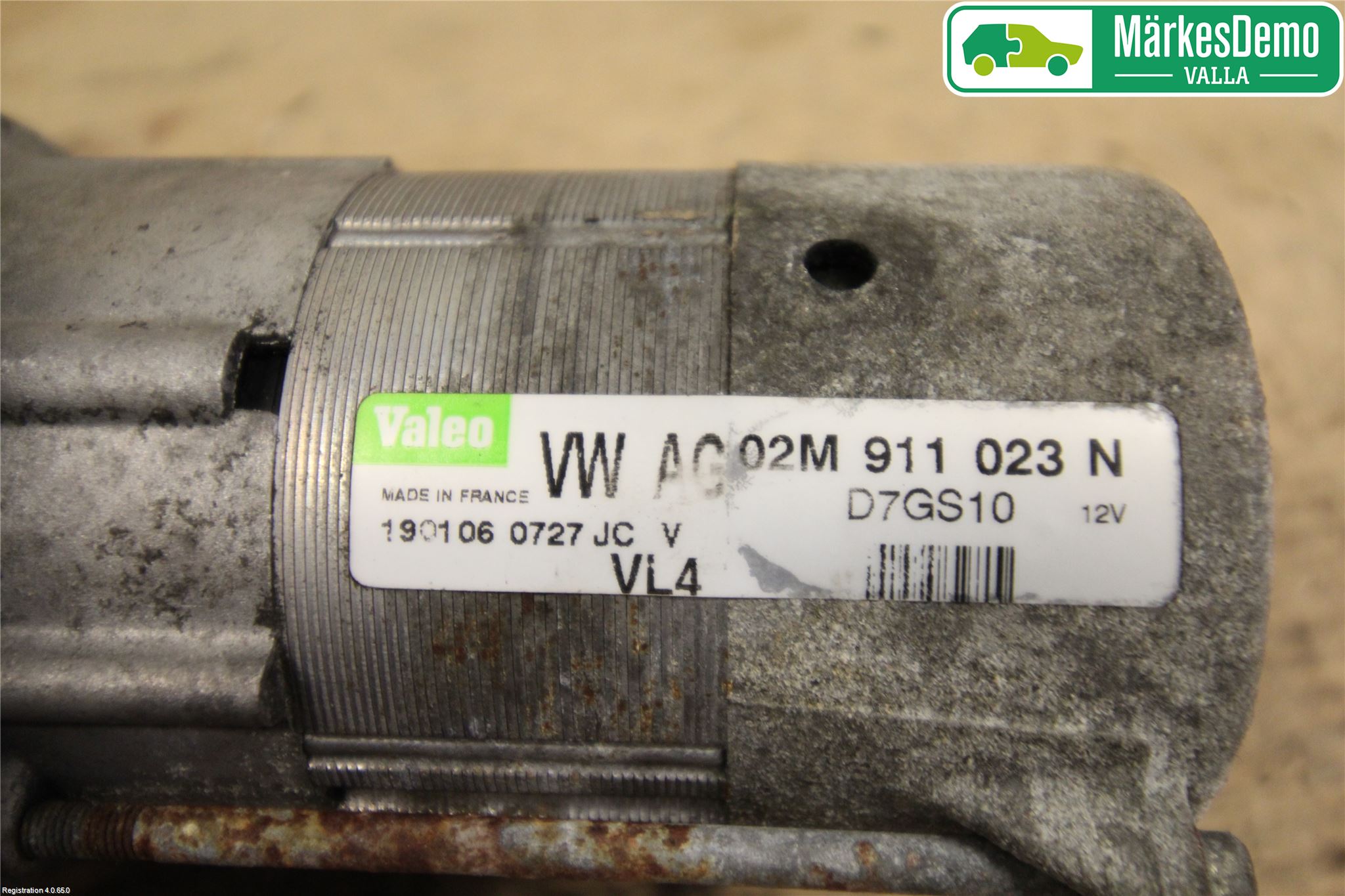 Skoda OCTAVIA (1Z) 05-13 Startmotor Diesel