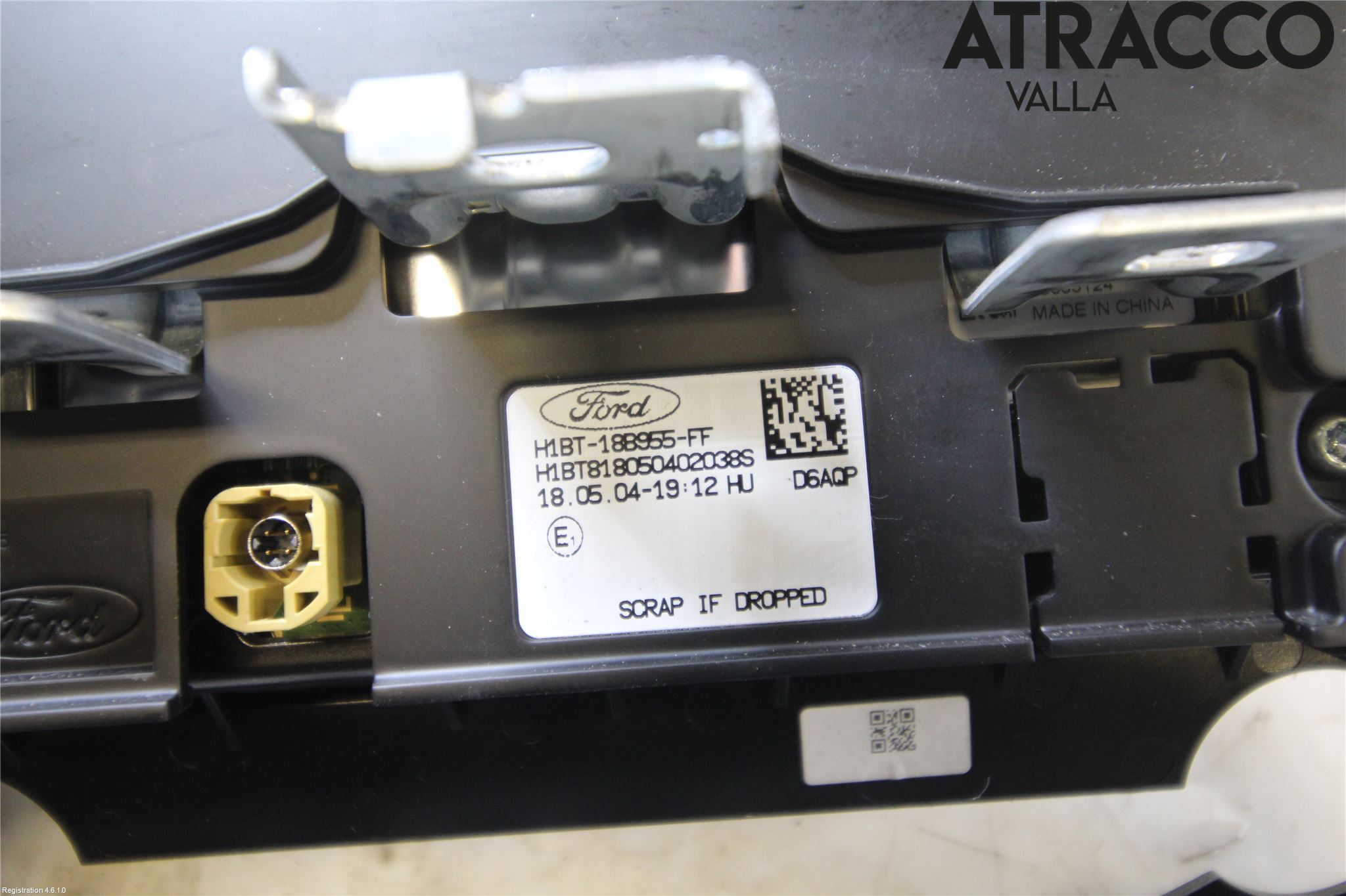 Ford TRANSIT SKÅP/BUSS 14-22 Multifunktionsdisplay