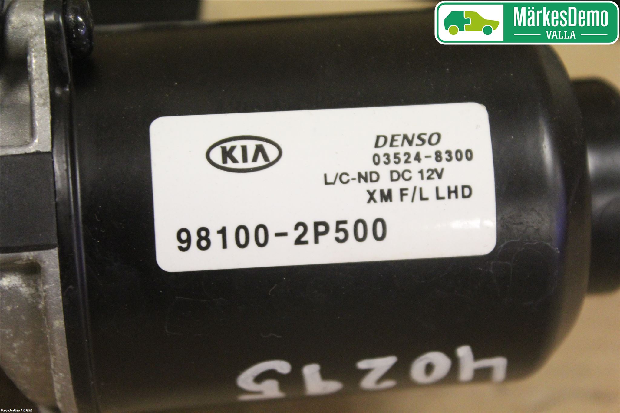 Kia SORENTO 10-14 Torkarmekanism Vindruta