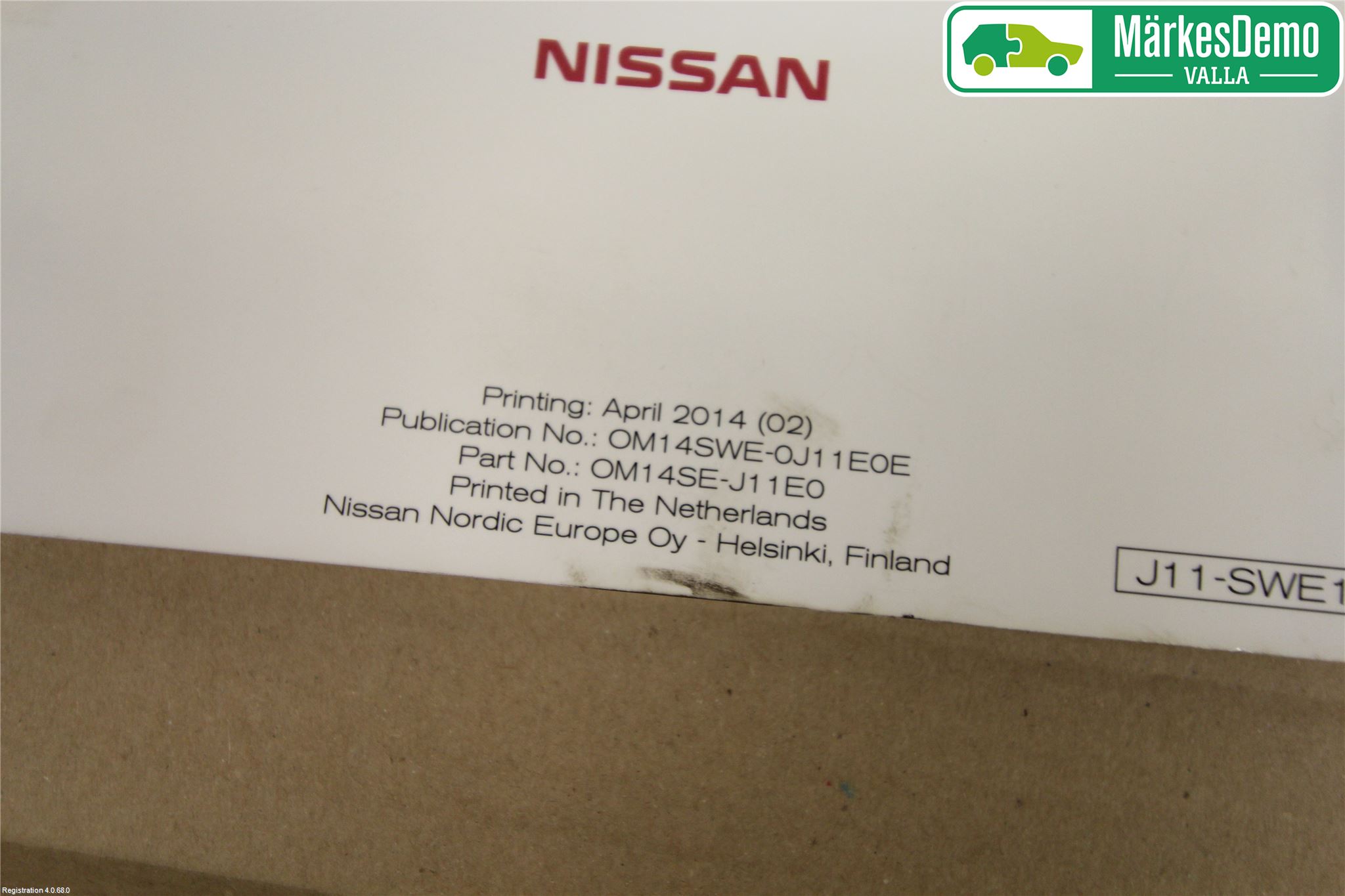 Nissan QASHQAI 14-17 Instruktionsbok