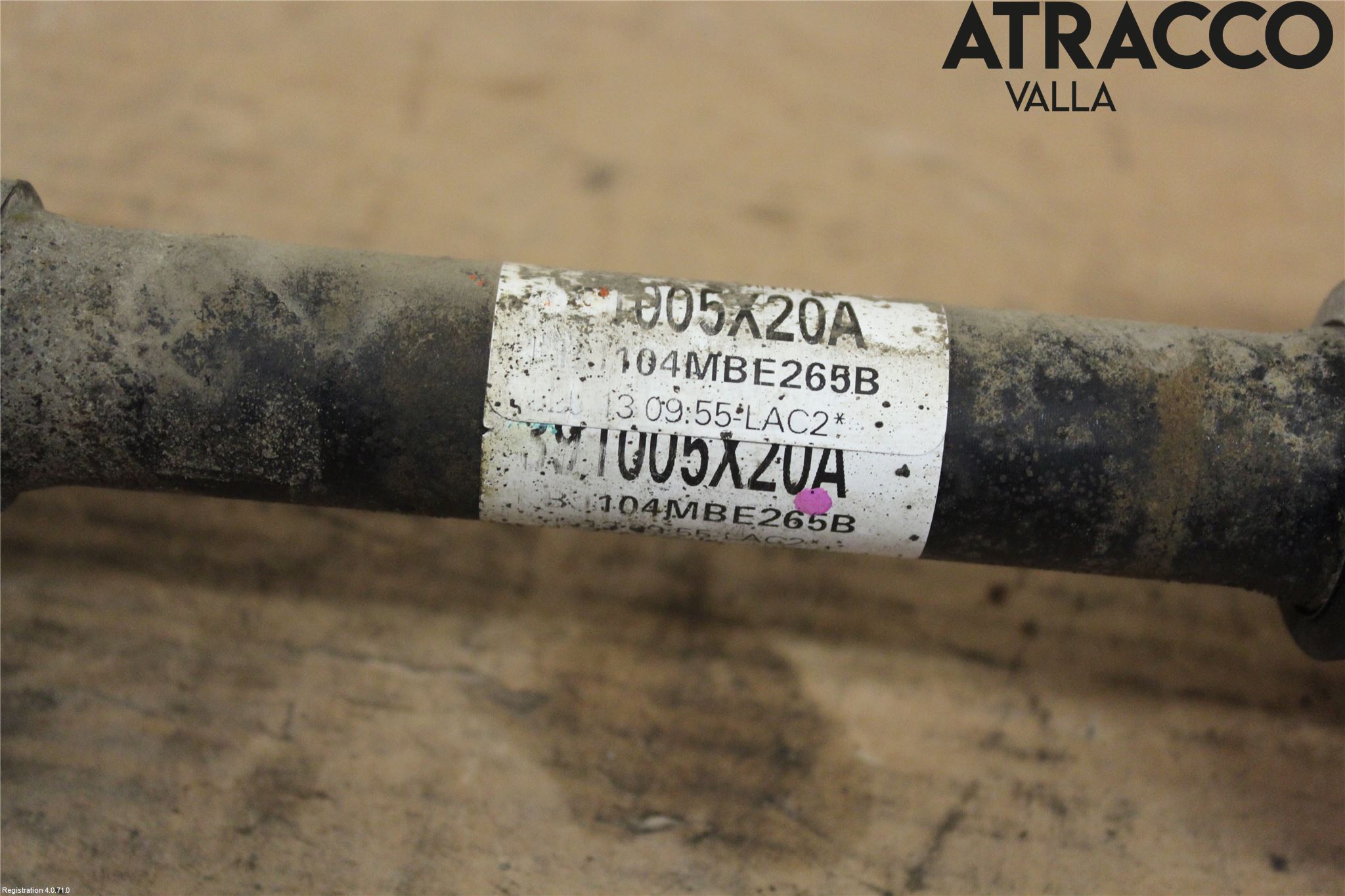 Nissan NAVARA 05-16 Drivaxel Fram Vänster