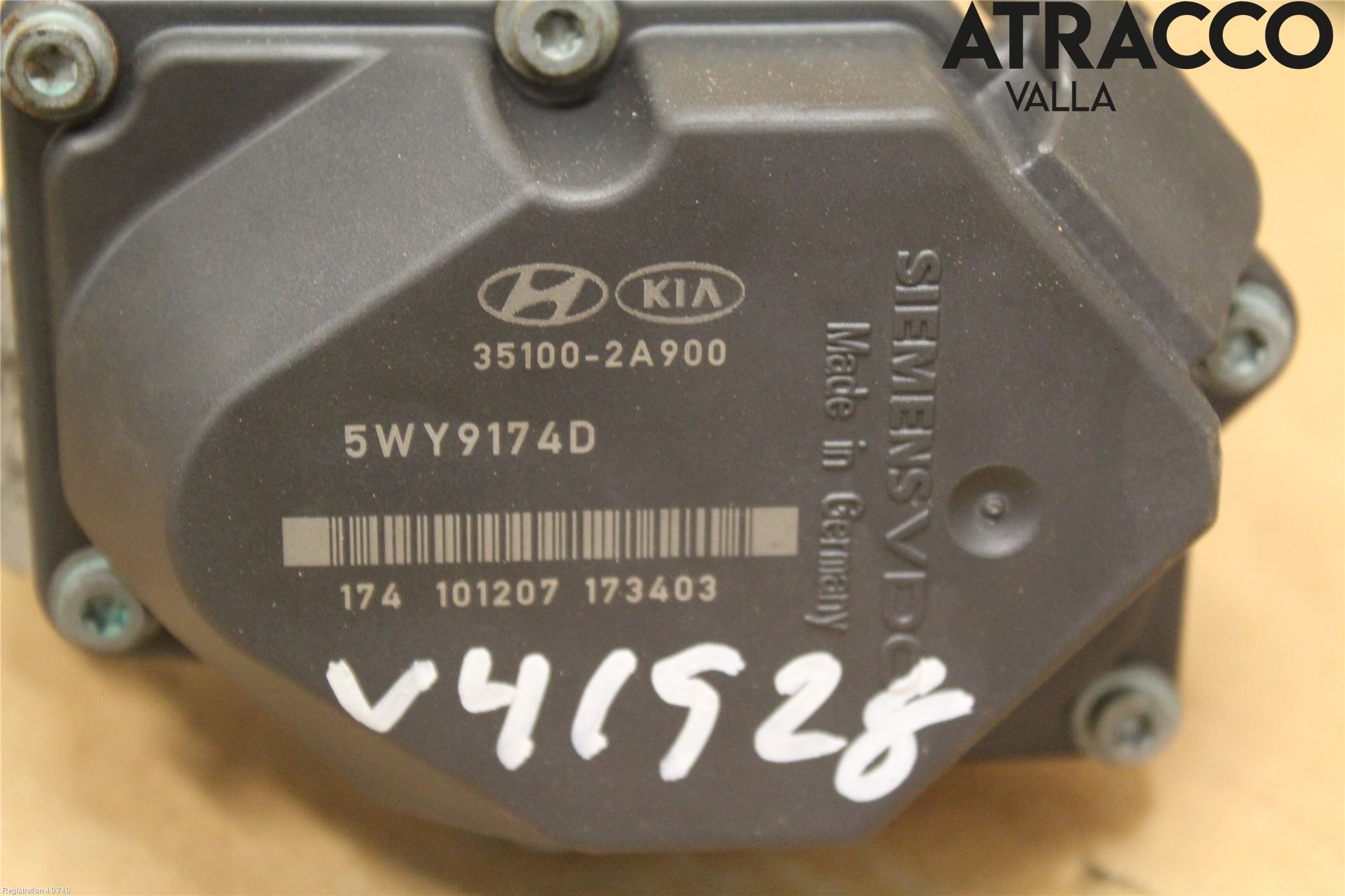 Hyundai i30 FD 07-12 Injspjällhus