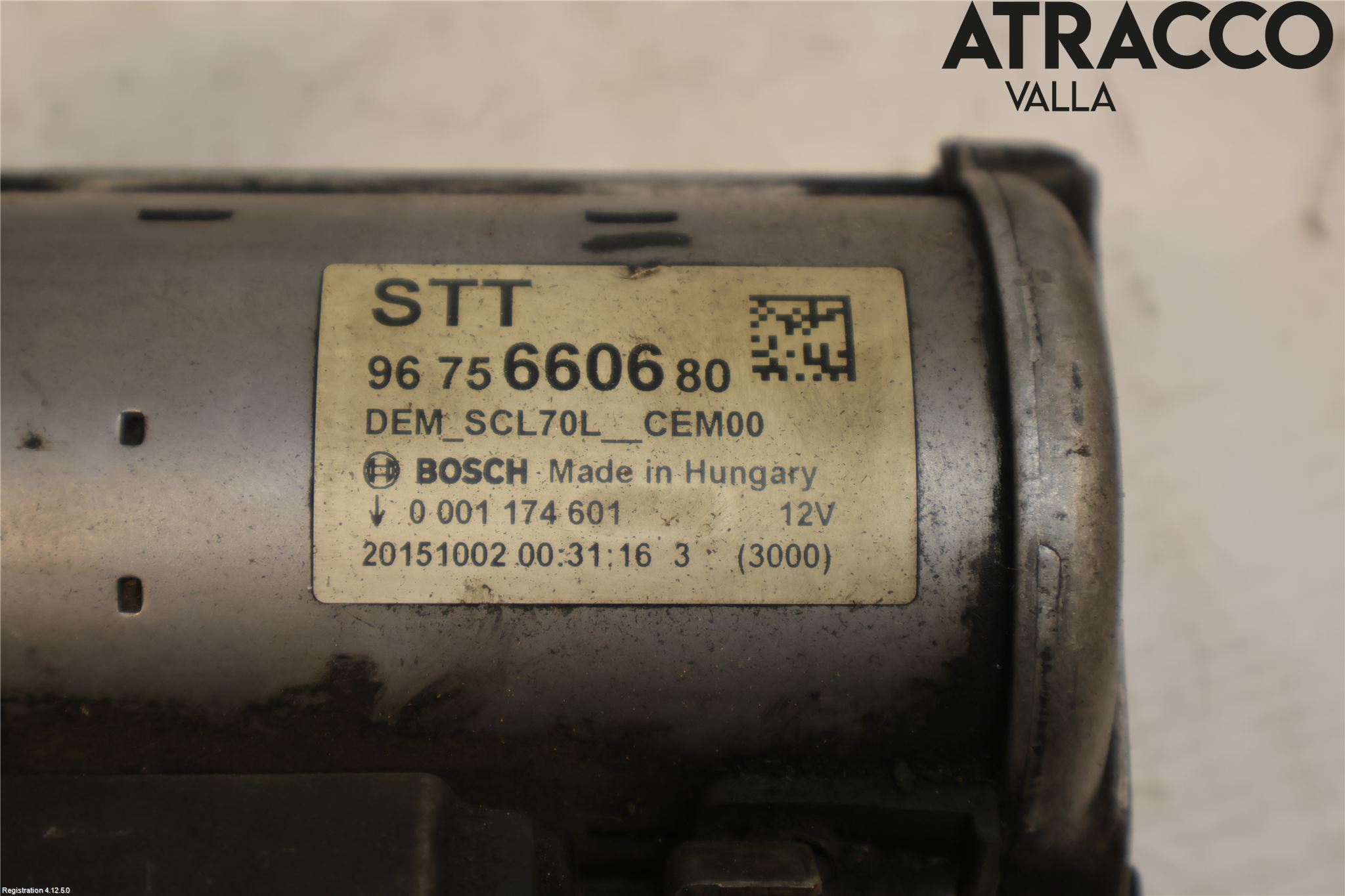 Citroen BERLINGO 08-18 Startmotor Diesel