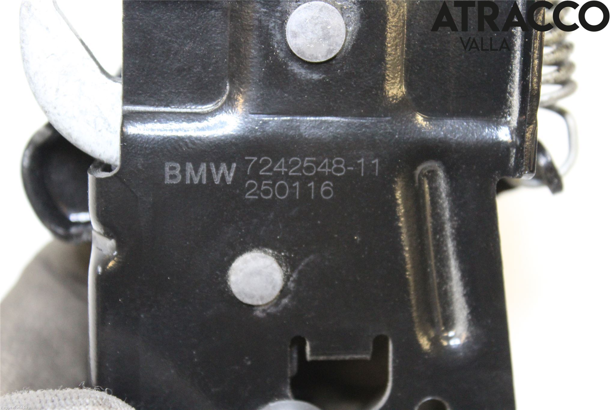 BMW 3 F30/F31/F80 12-19 Huvlås