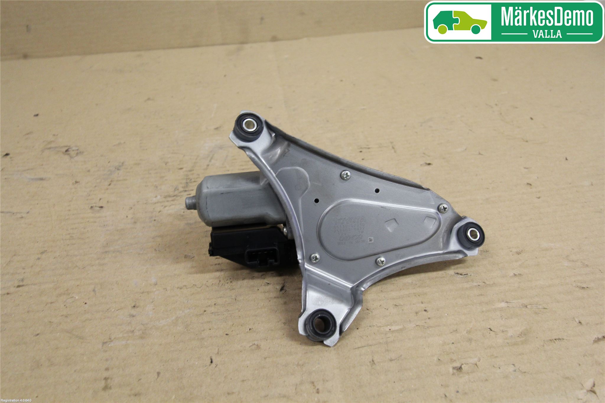 Toyota AURIS 10-12 Torkarmotor Baklucka