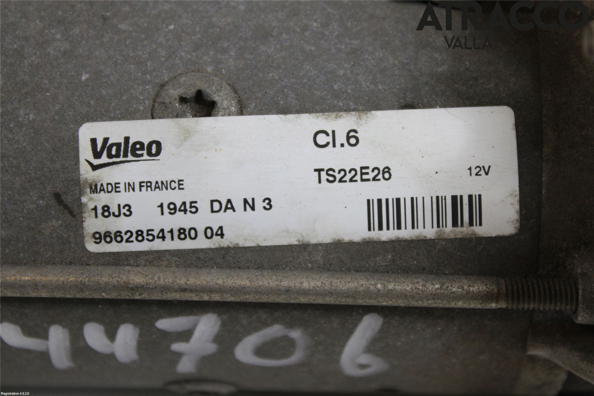 Citroen C4 PICASSO 14-18 Startmotor Diesel