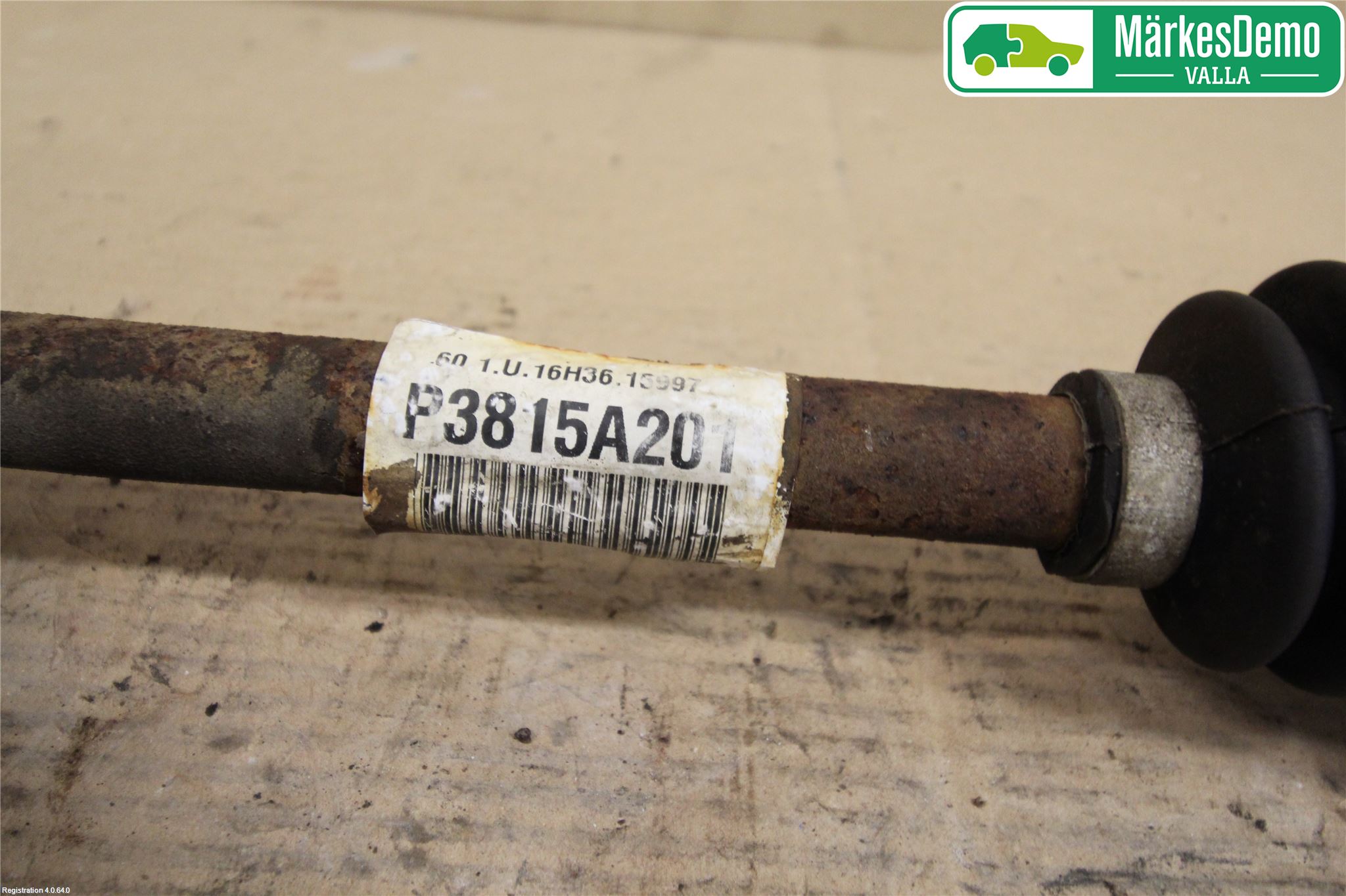 Chevrolet NUBIRA Drivaxel Fram Vänster