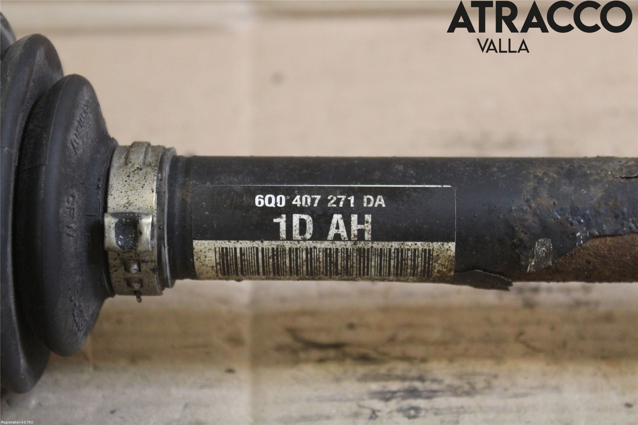 Skoda FABIA 07-14 Drivaxel Fram Vänster