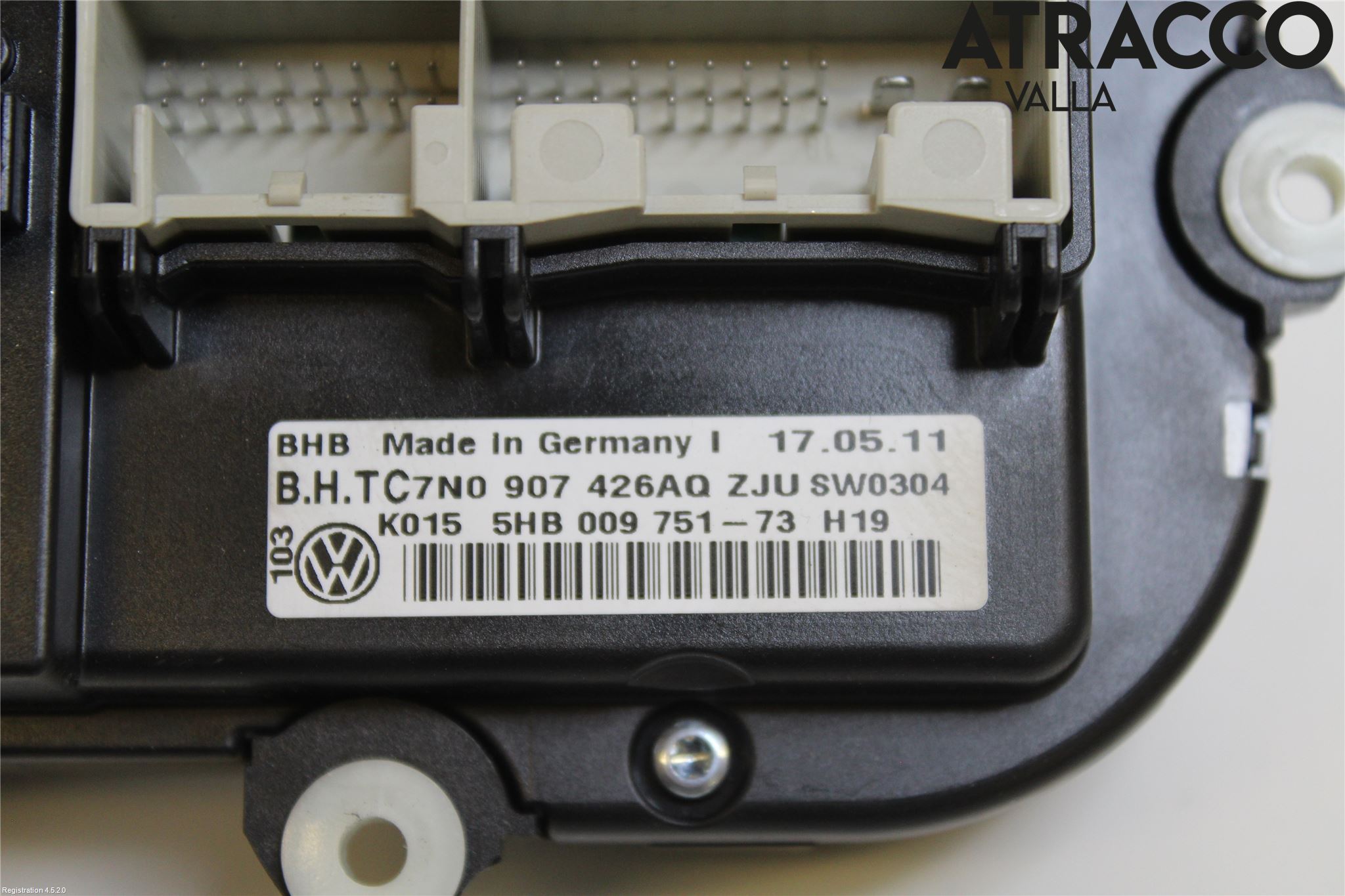 Volkswagen VW PASSAT 11-14 Ac Styrenhet Ac Manöveren