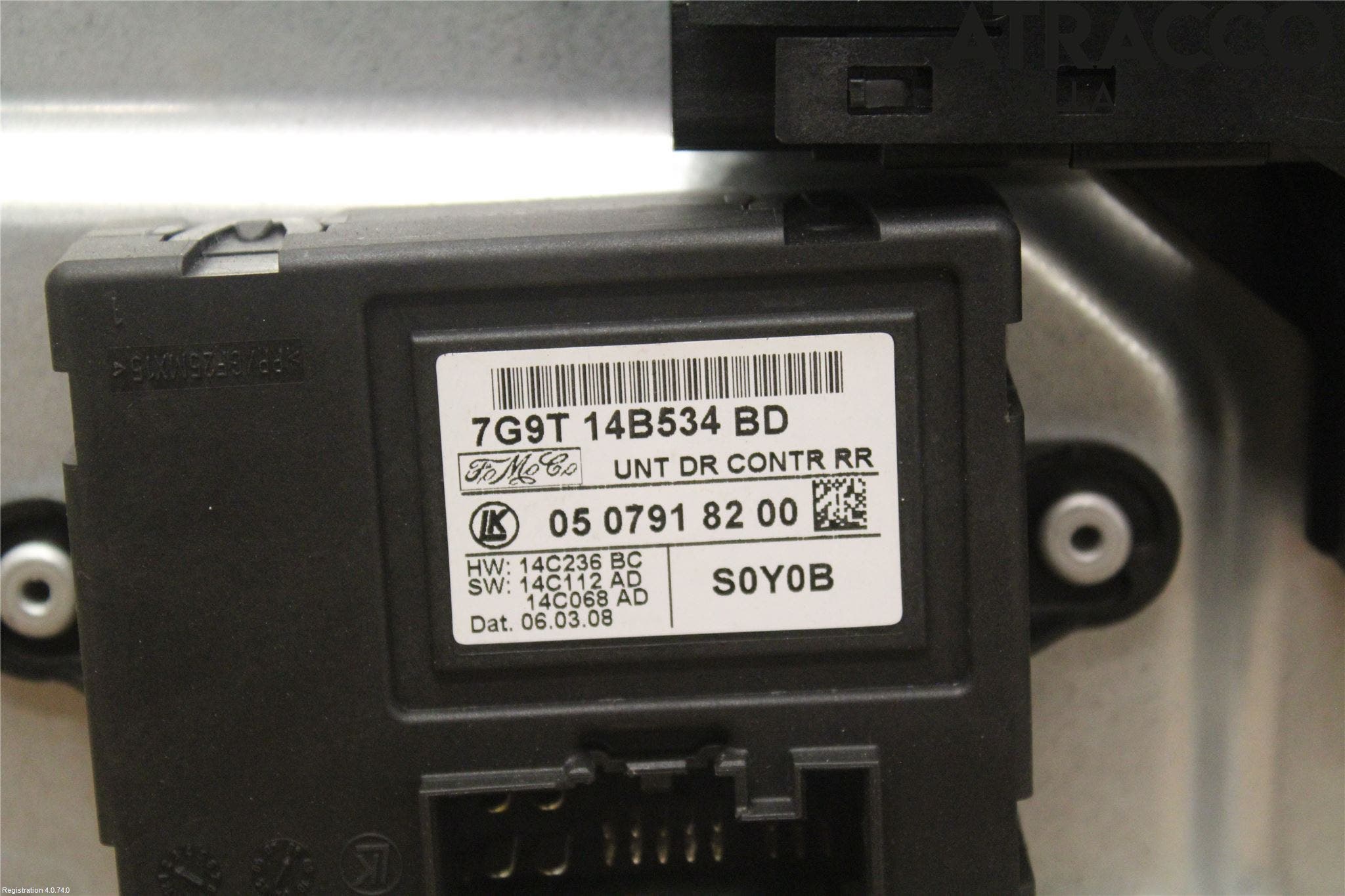 Volvo S80 07-13 Fönsterhiss El Kompl