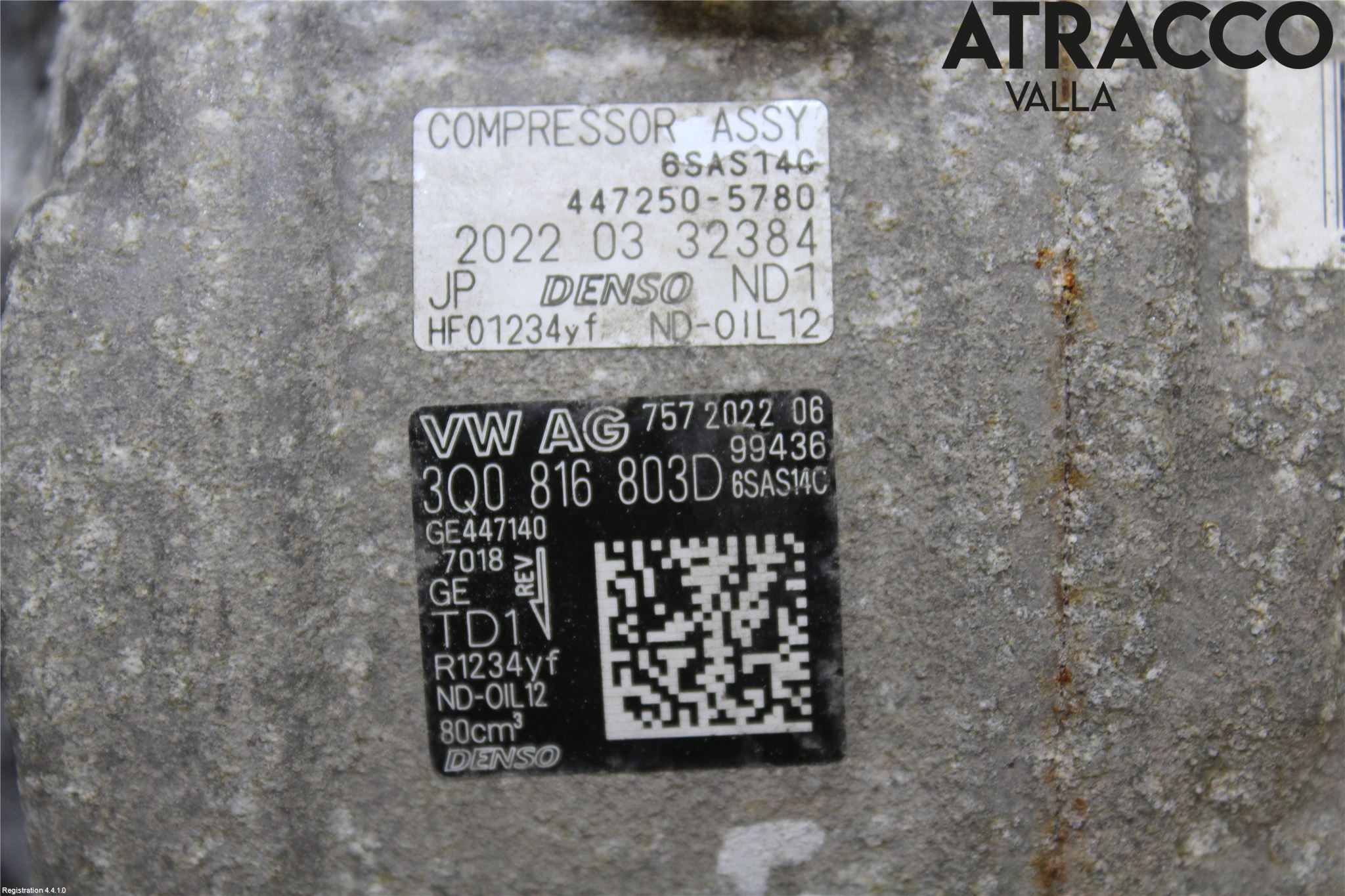 Volkswagen VW GOLF / E-GOLF VIII 20- Ac Kompressor