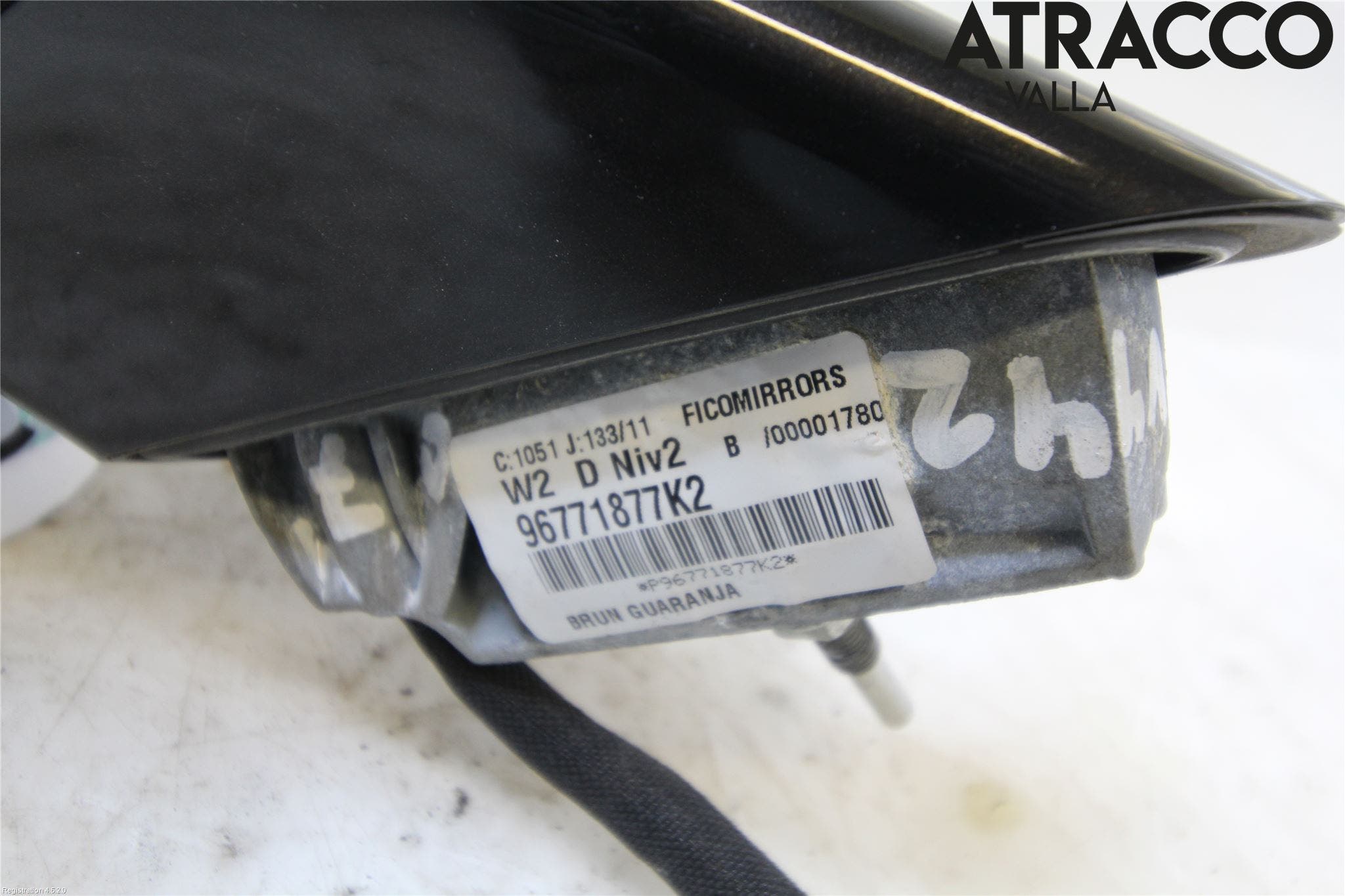 Peugeot 508 11-18 Spegel Yttre El Hö