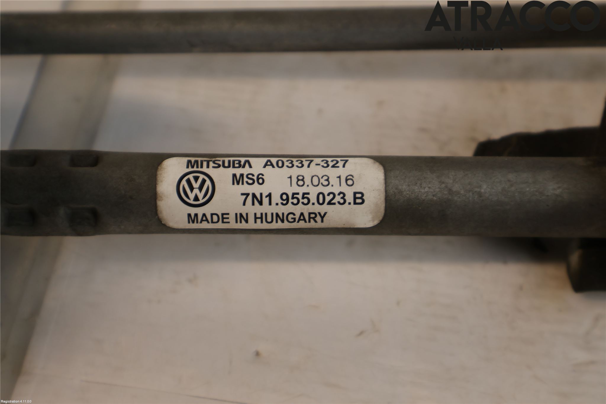 Seat ALHAMBRA 11- Torkarmekanism Vindruta