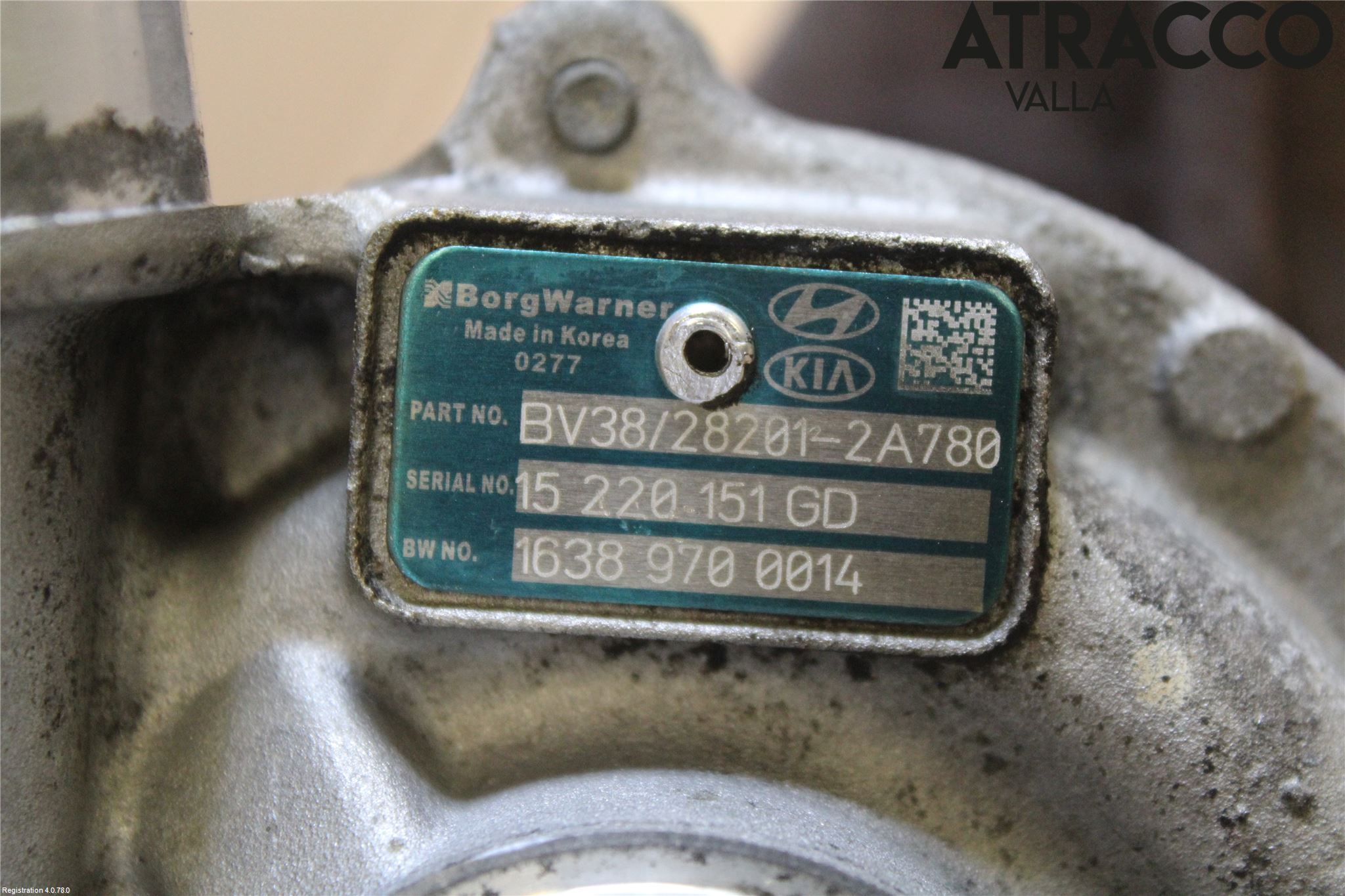 Kia CEED 12-18 Turboaggregat