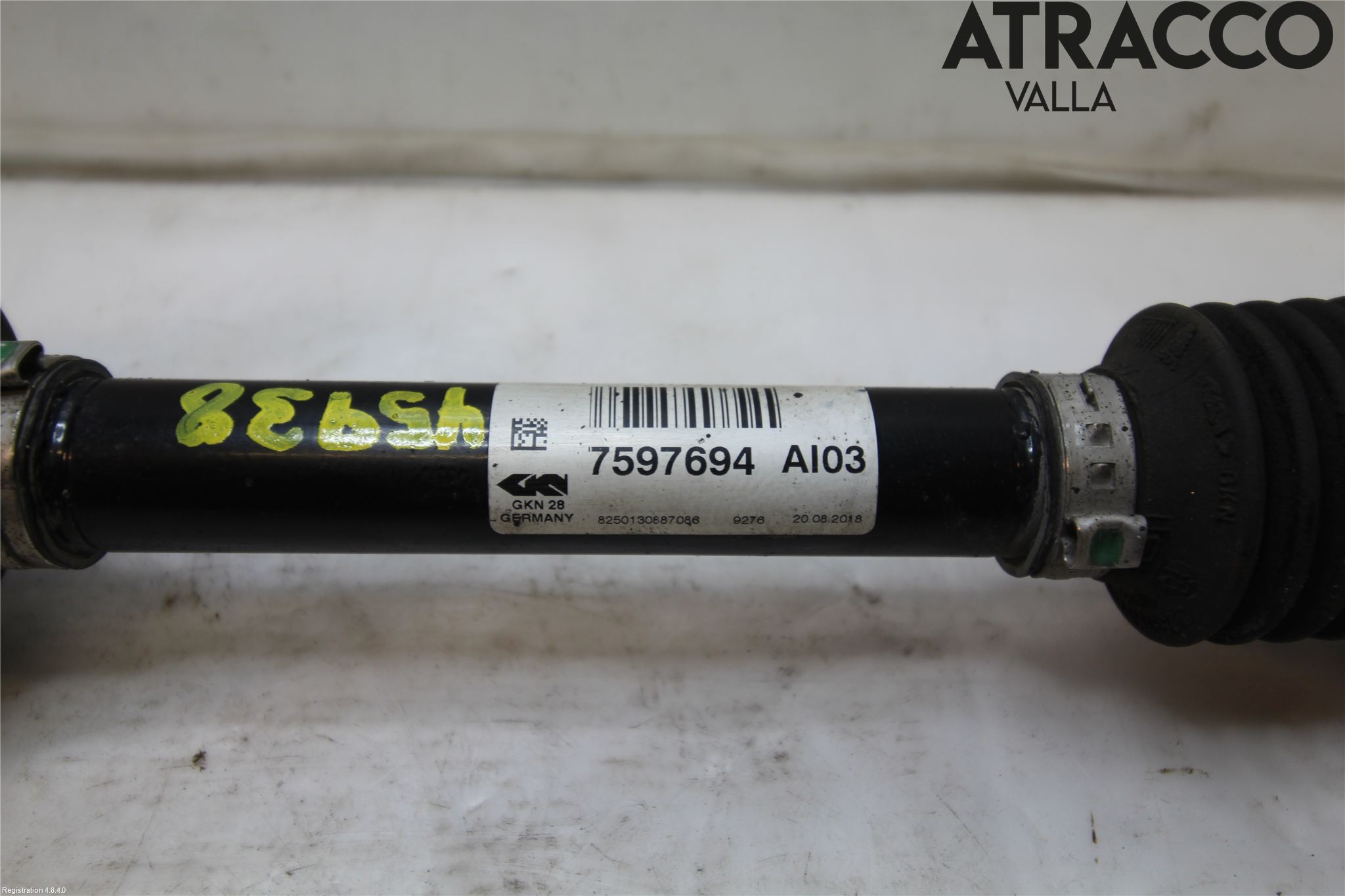 BMW 3 F30/F31/F80 12-19 Drivaxel Fram Höger