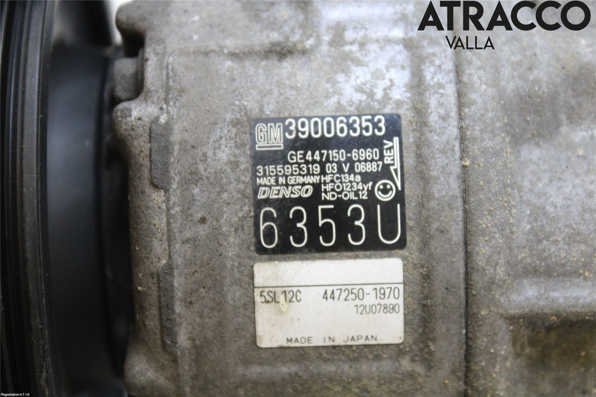 Opel CORSA E 15-19 Ac Kompressor