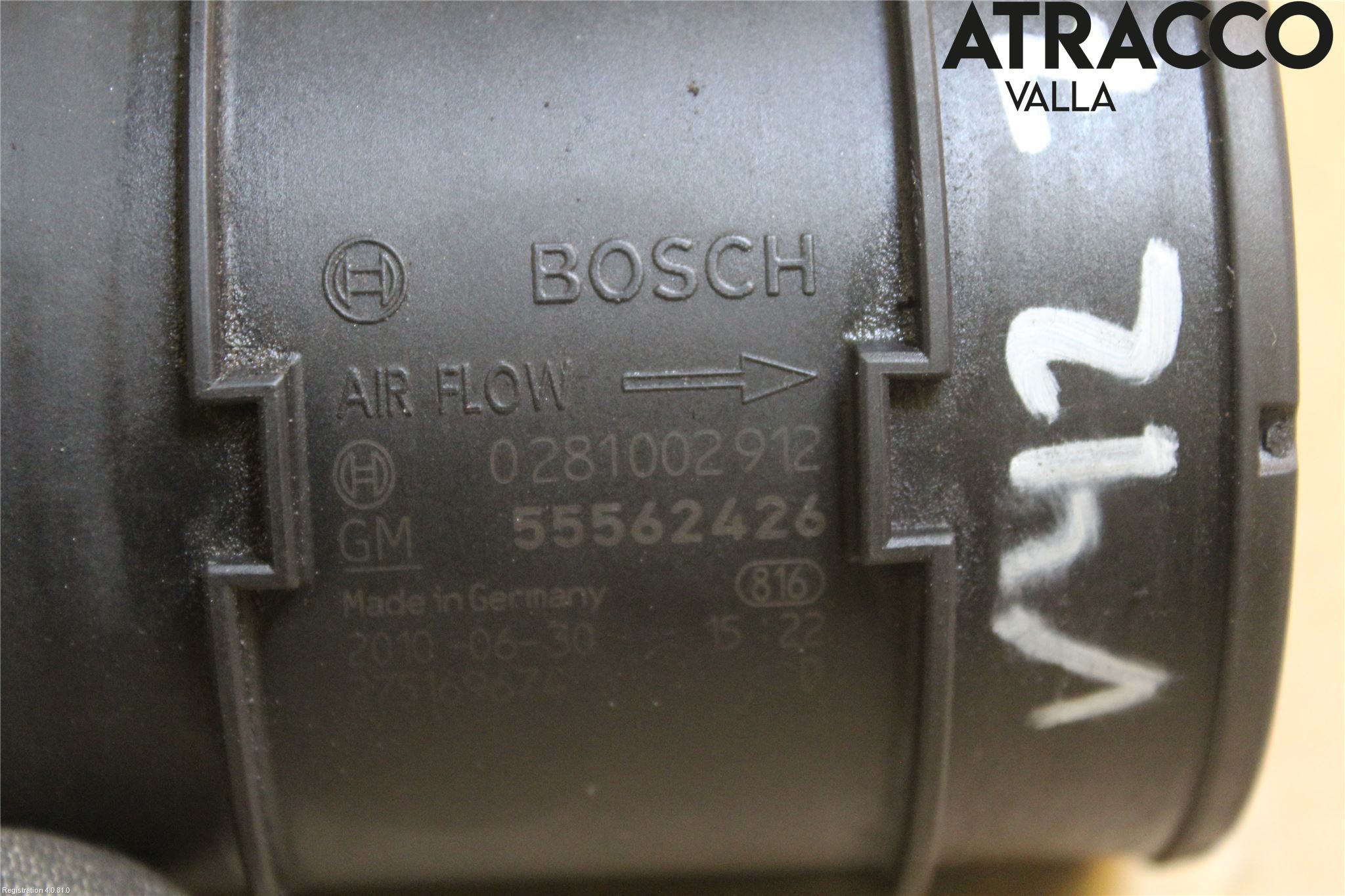 Opel INSIGNIA 09-16 Injluftmassamätare