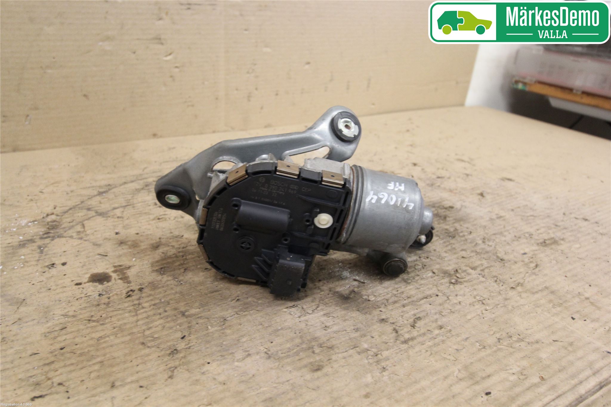 Peugeot 407 Torkarmotor Vindruta