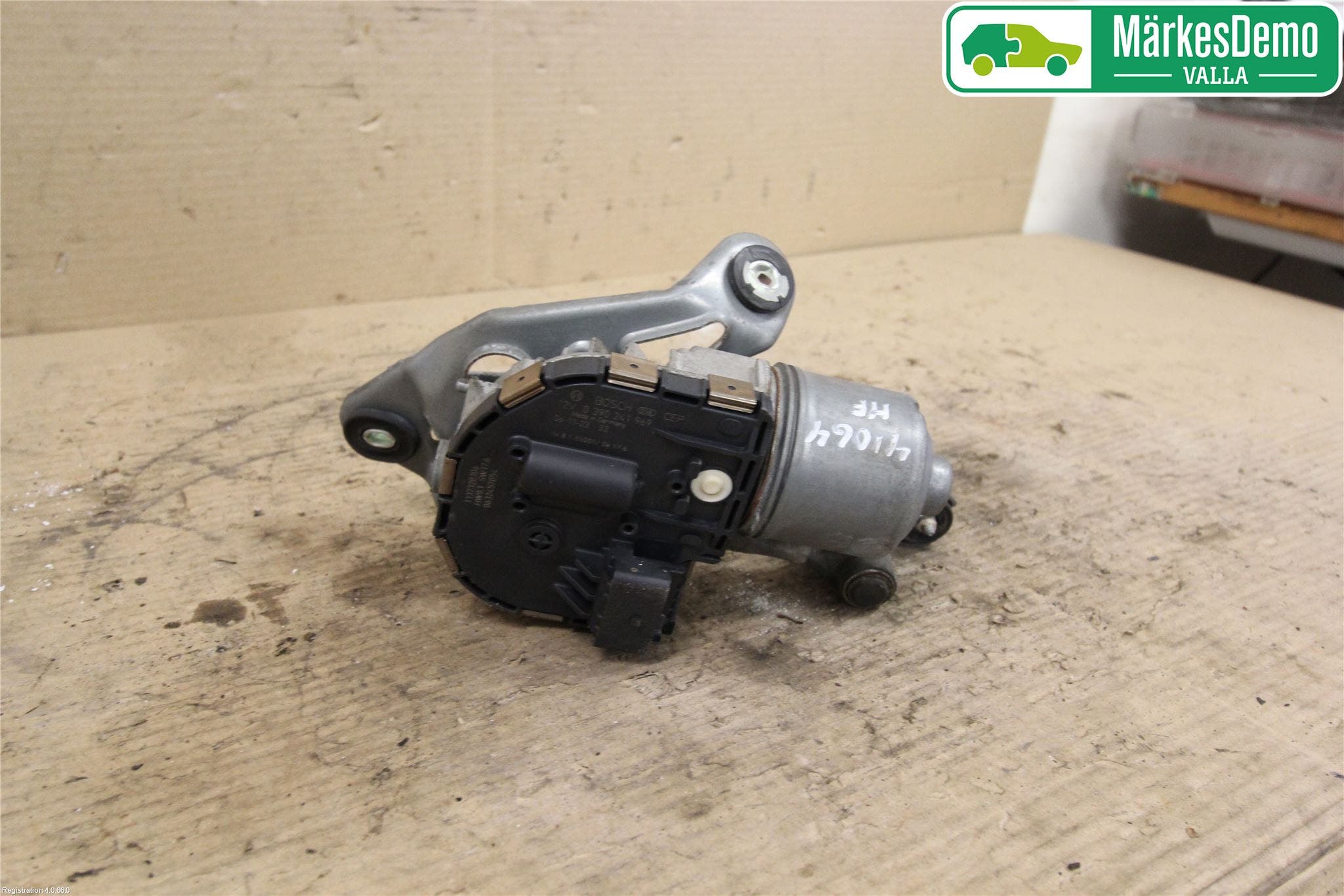 Peugeot 407 Torkarmotor Vindruta