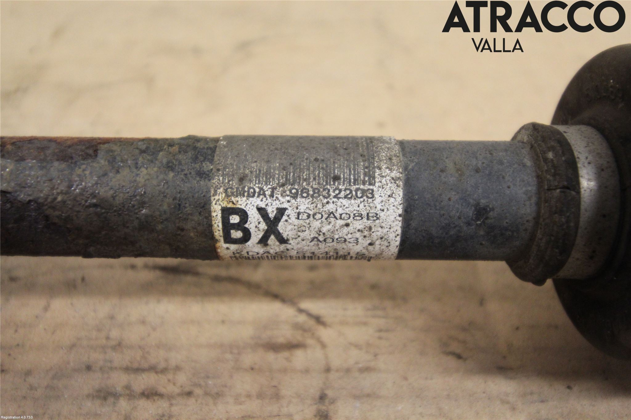 Chevrolet AVEO Drivaxel Fram Vänster