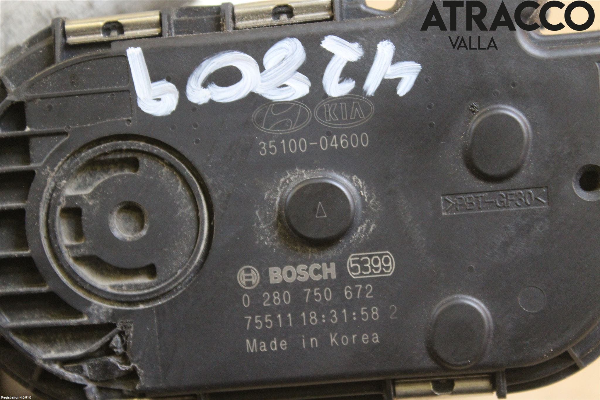 Kia STONIC 18->> Injspjällhus