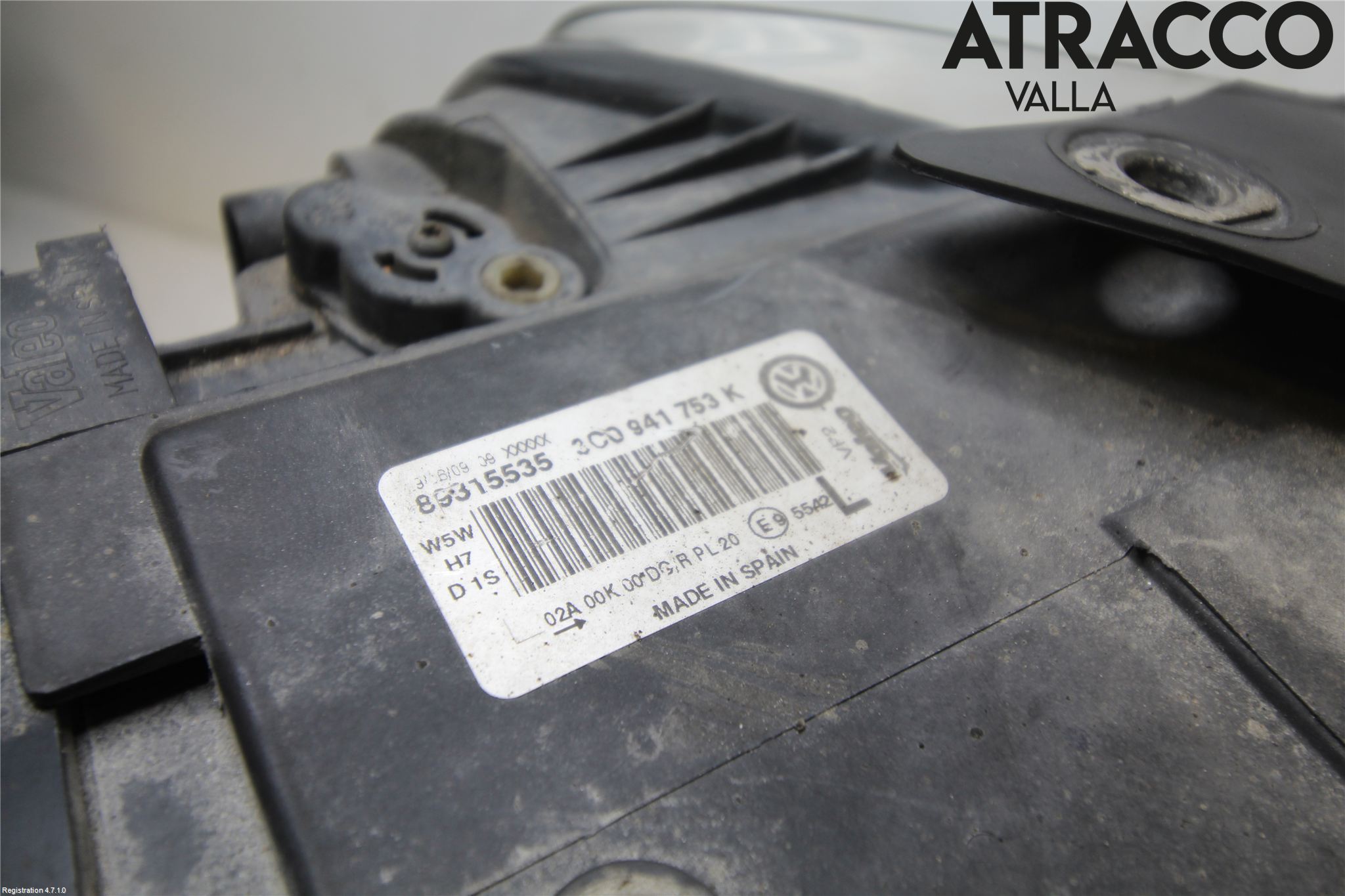 Volkswagen VW PASSAT 05-11 Strålkastare Vänster