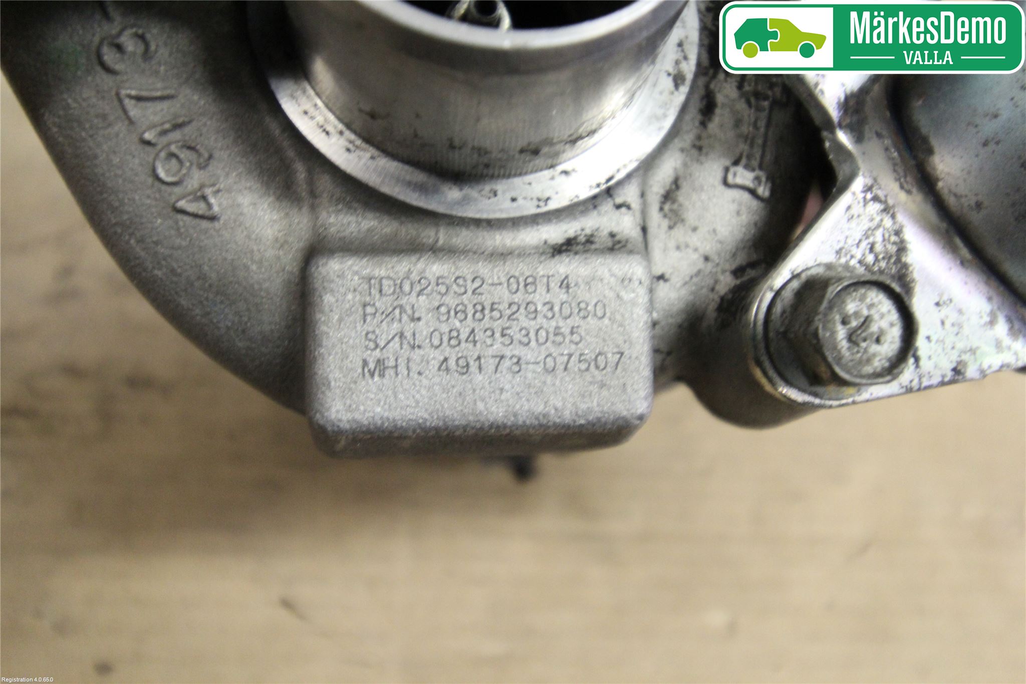 Mazda 2 (DE) 08-15 Turboaggregat