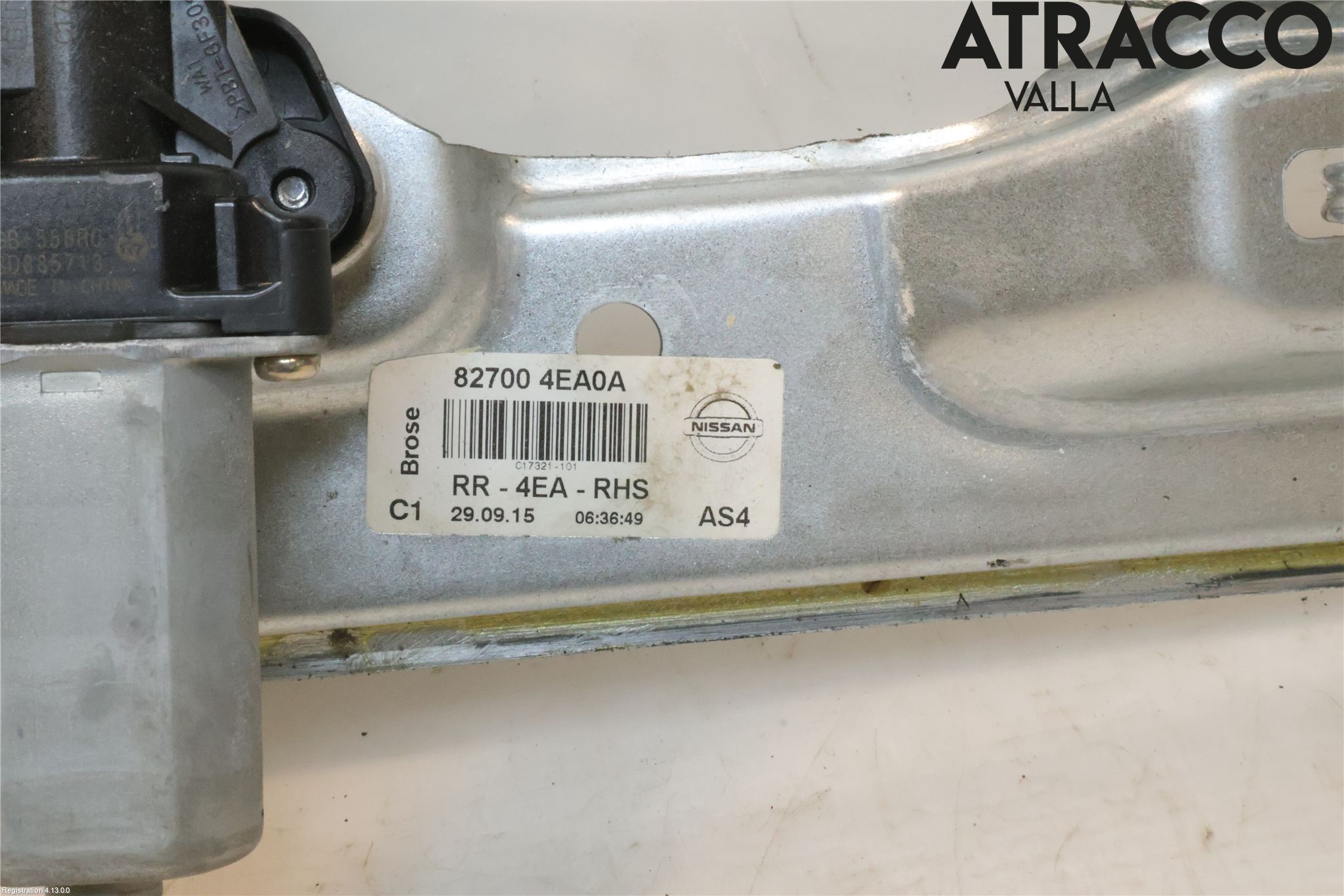 Nissan QASHQAI 14-17 Fönsterhiss El Kompl