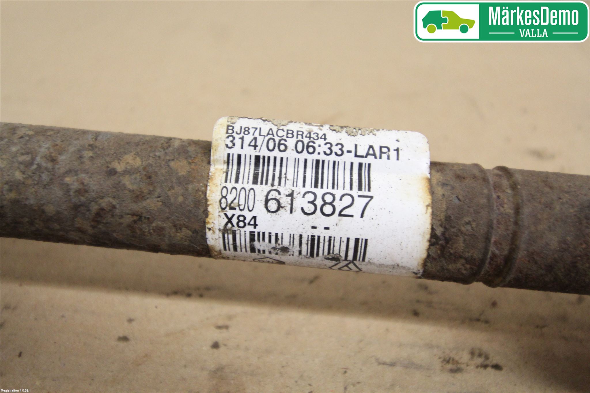 Renault MÉGANE II  06-08 Drivaxel Fram Höger