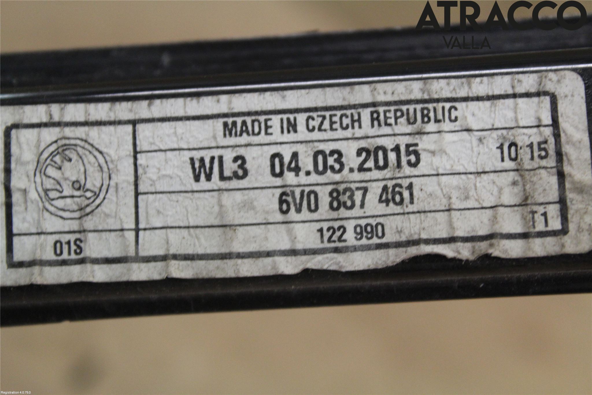 Skoda FABIA 15-21 Fönsterhiss El Kompl