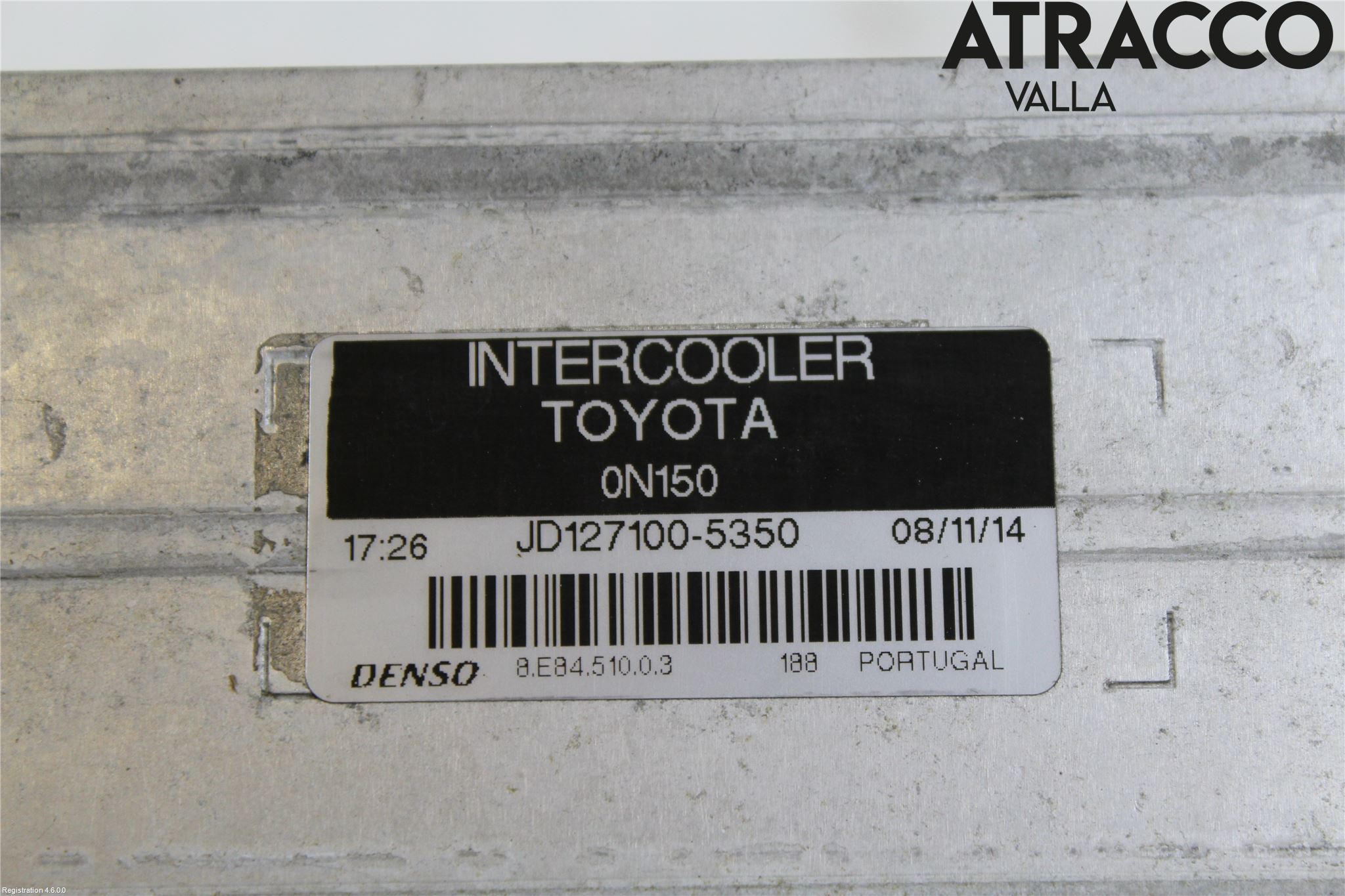 Toyota AURIS 10-12 Laddluft-Intercooler Kyl