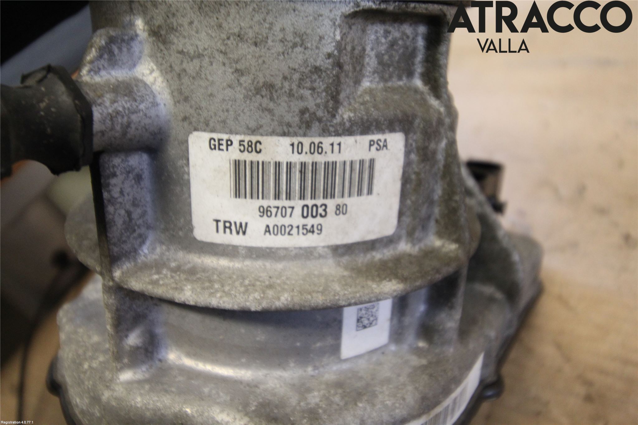 Peugeot 308 08-13 Styrservo Pump Elektrisk