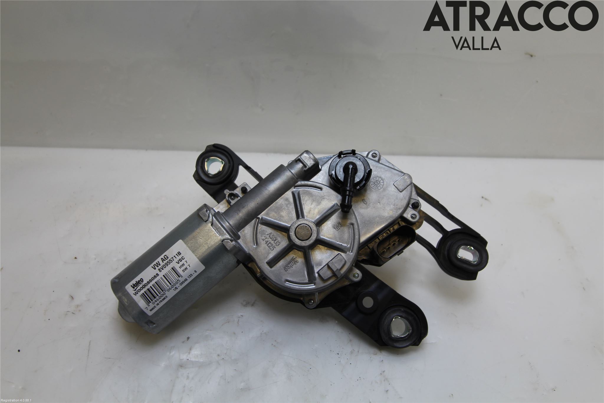 Audi A3/S3 8V 13-20 Torkarmotor Baklucka