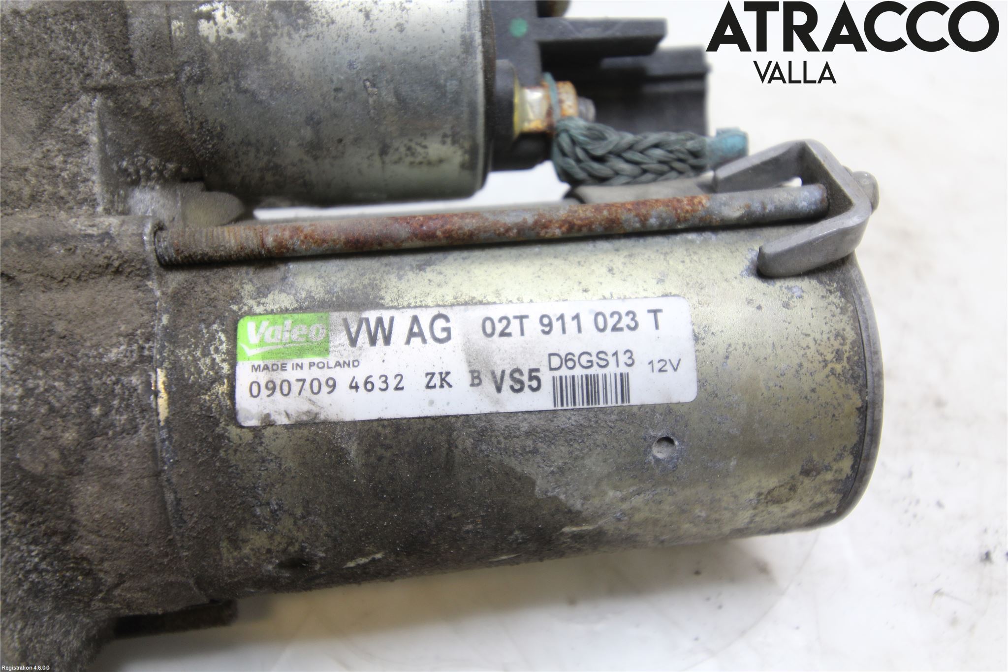 Volkswagen VW GOLF PLUS/CROSS GOLF 04-14 Startmotor