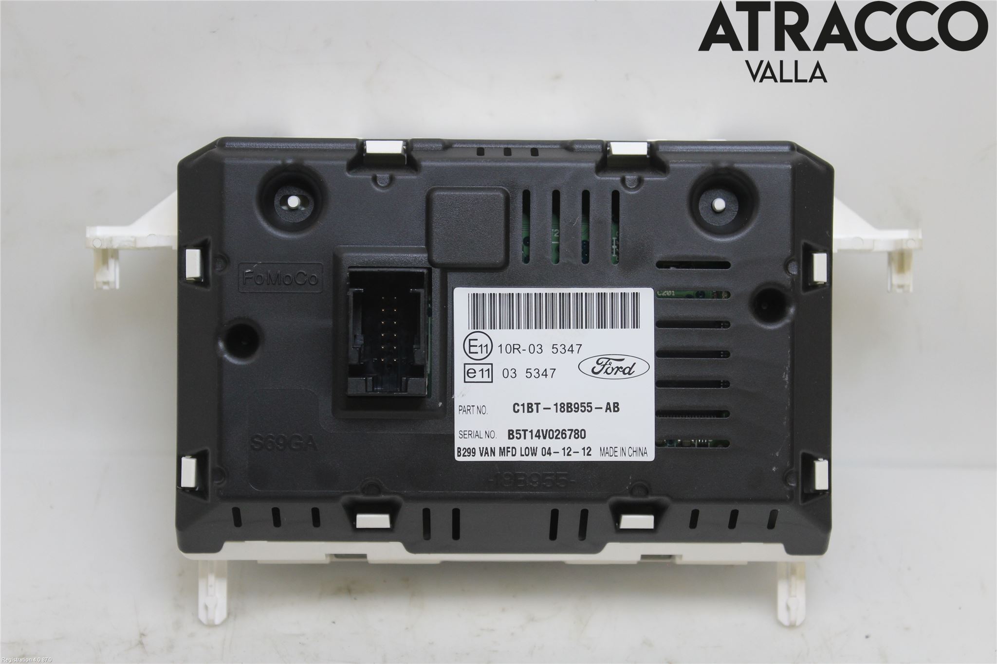 Ford FIESTA 13-17 Multifunktionsdisplay