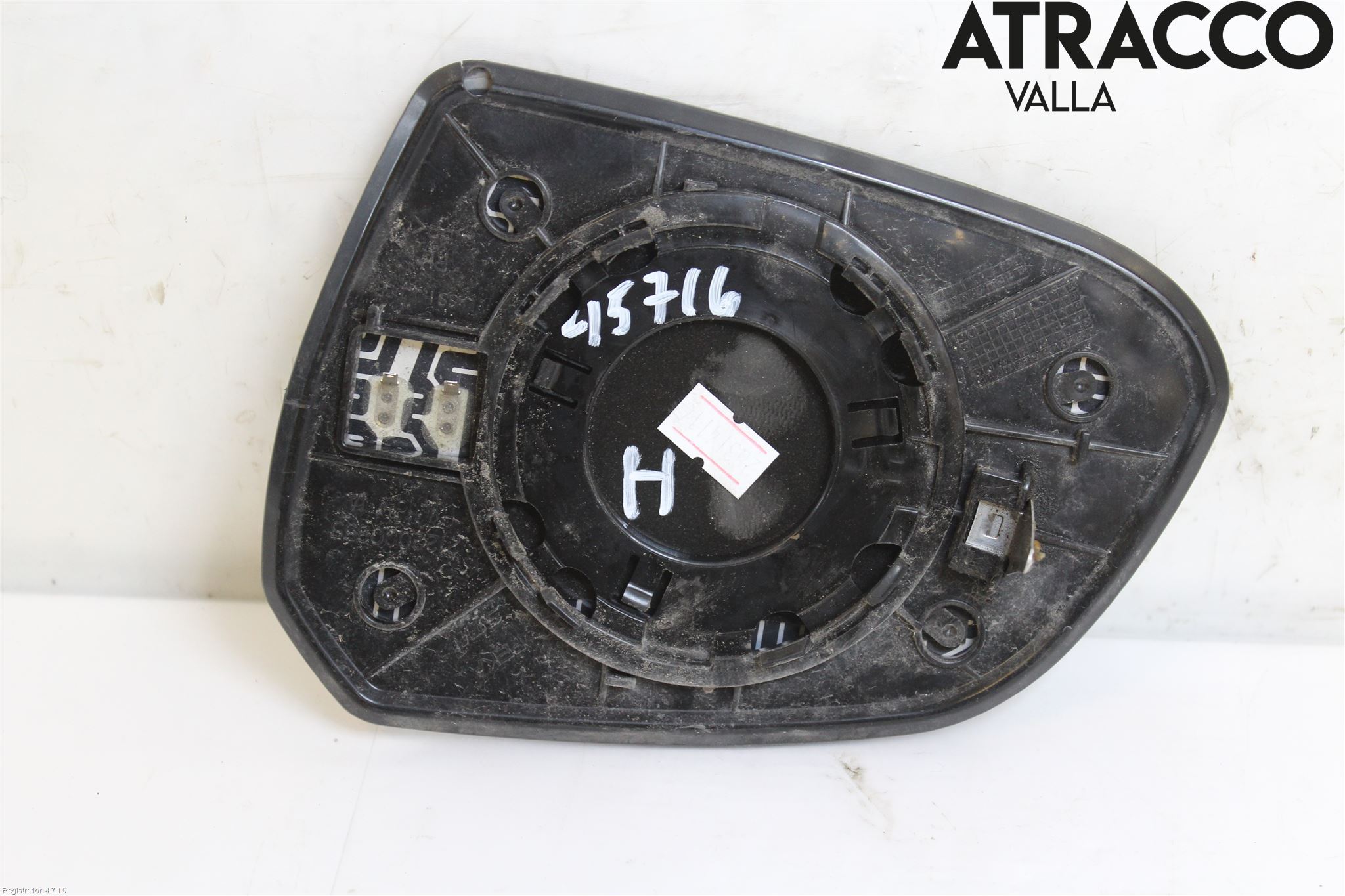 Hyundai i10 BA 14-16 Spegelglas Hö
