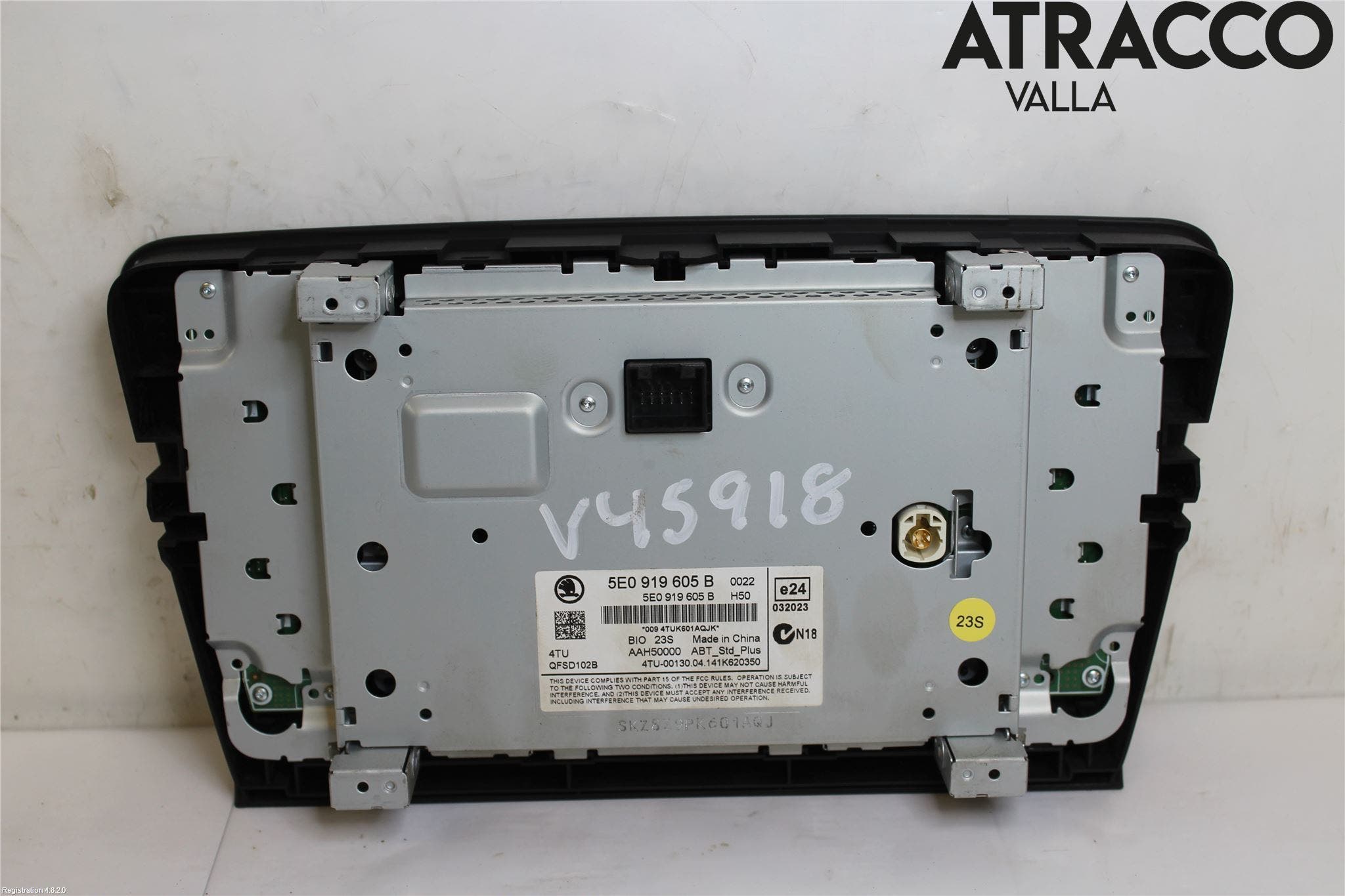 Skoda OCTAVIA (5E) 13-20 Cd Radio - Multimediapanel