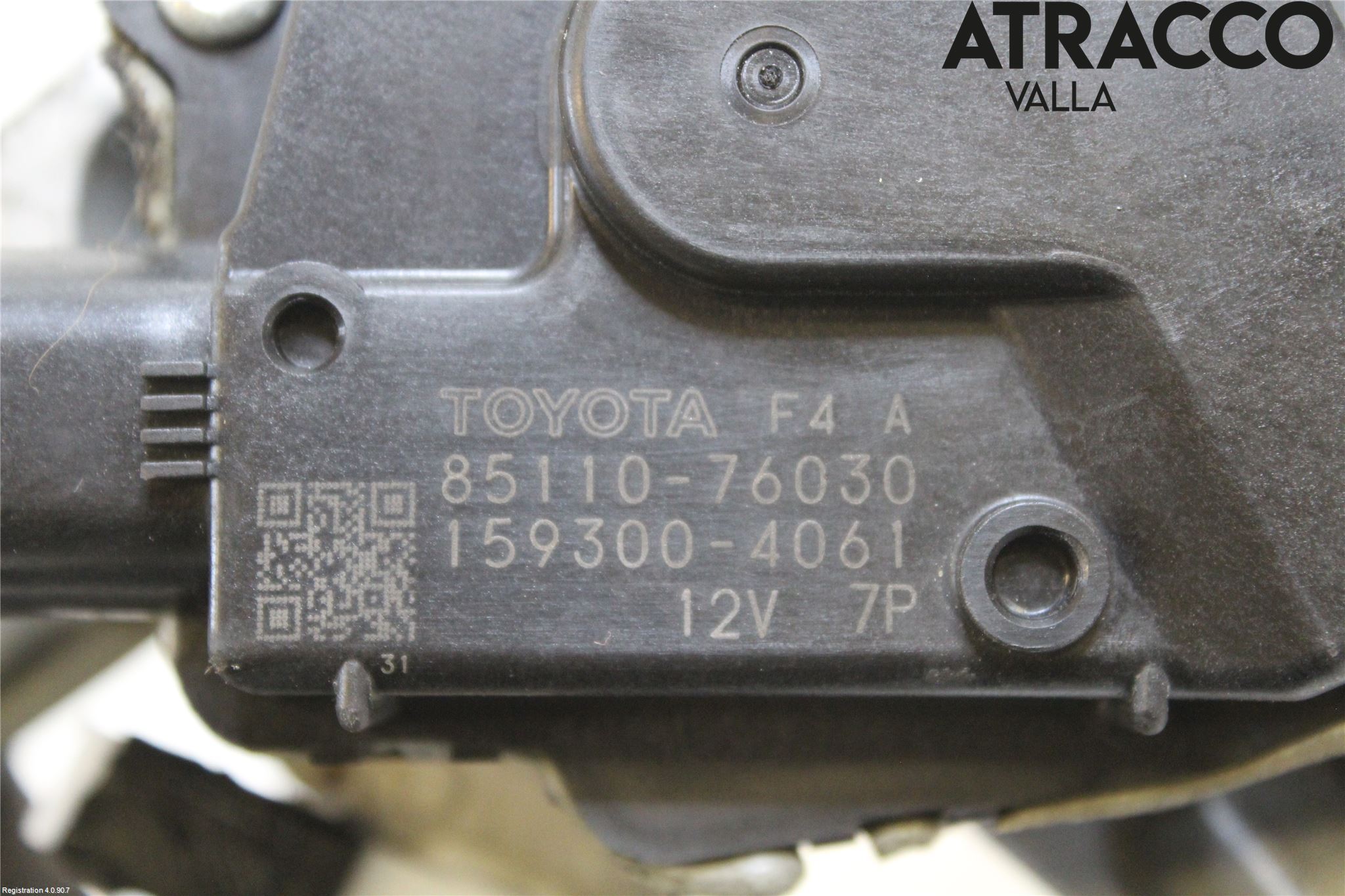 Lexus CT 200h Torkarmotor Vindruta