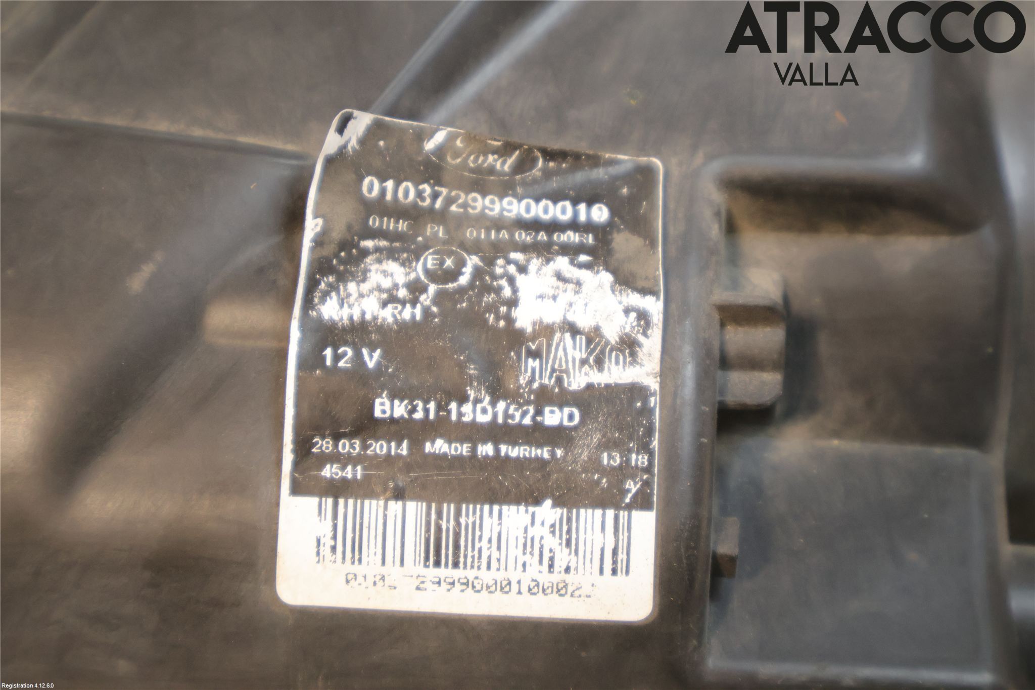 Ford TRANSIT SKÅP/BUSS 14-22 Strålkastare Höger