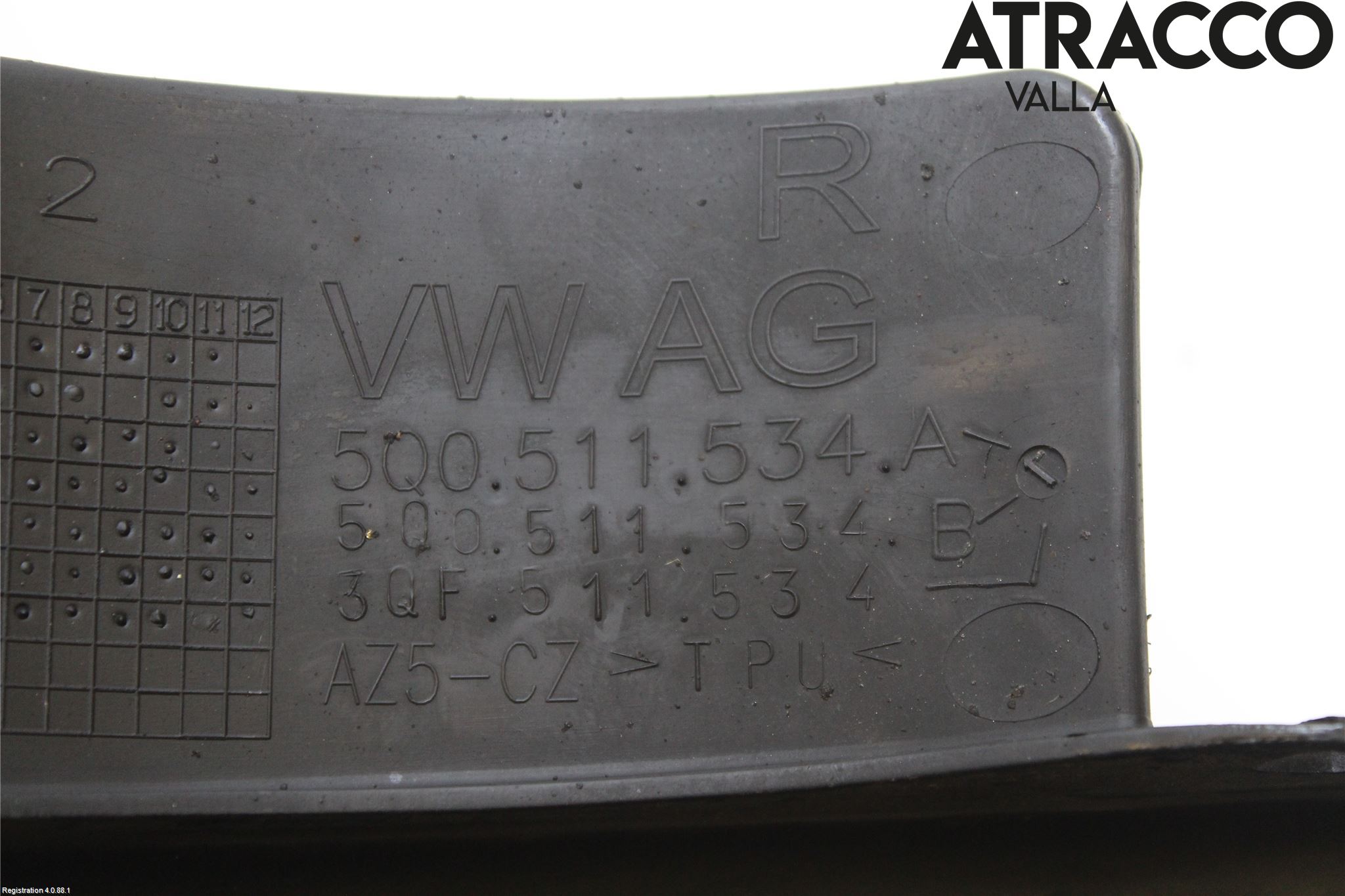 Audi A3/S3 8V 13-20 Stänkskydd