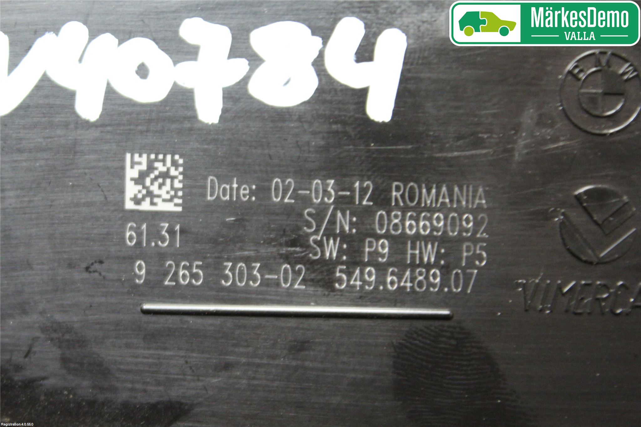 BMW 3 F30/F31/F80 12-19 Strömställare Ljus
